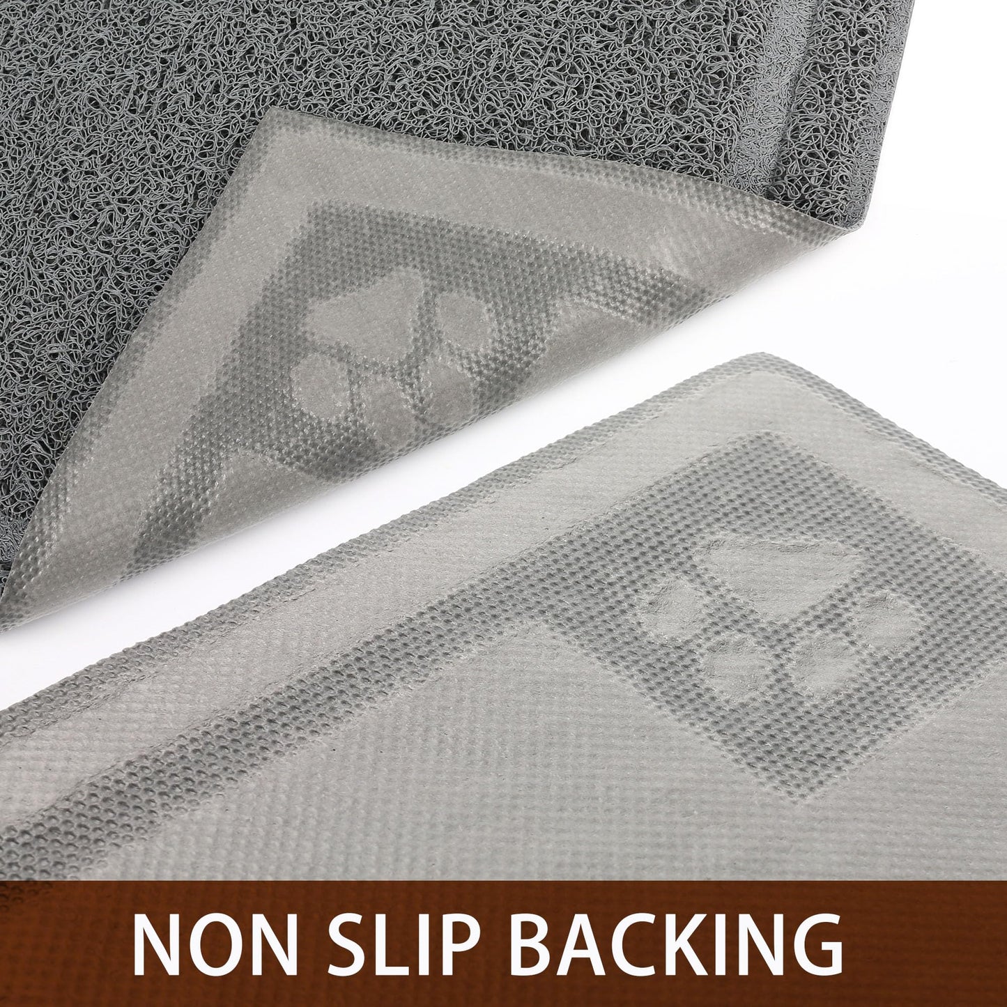 Tapete Impermeable PrimePets Gris 35 x 24 Pulgadas para Comida de Perro y Gato