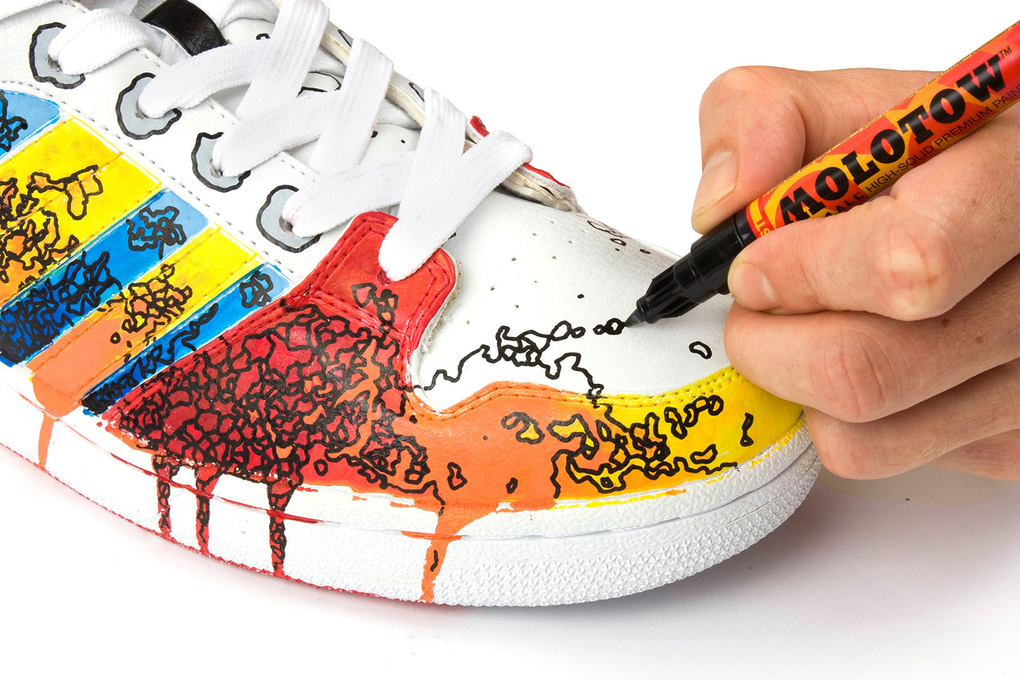 Marcador Acrílico Molotow ONE4ALL Blanco 2 mm