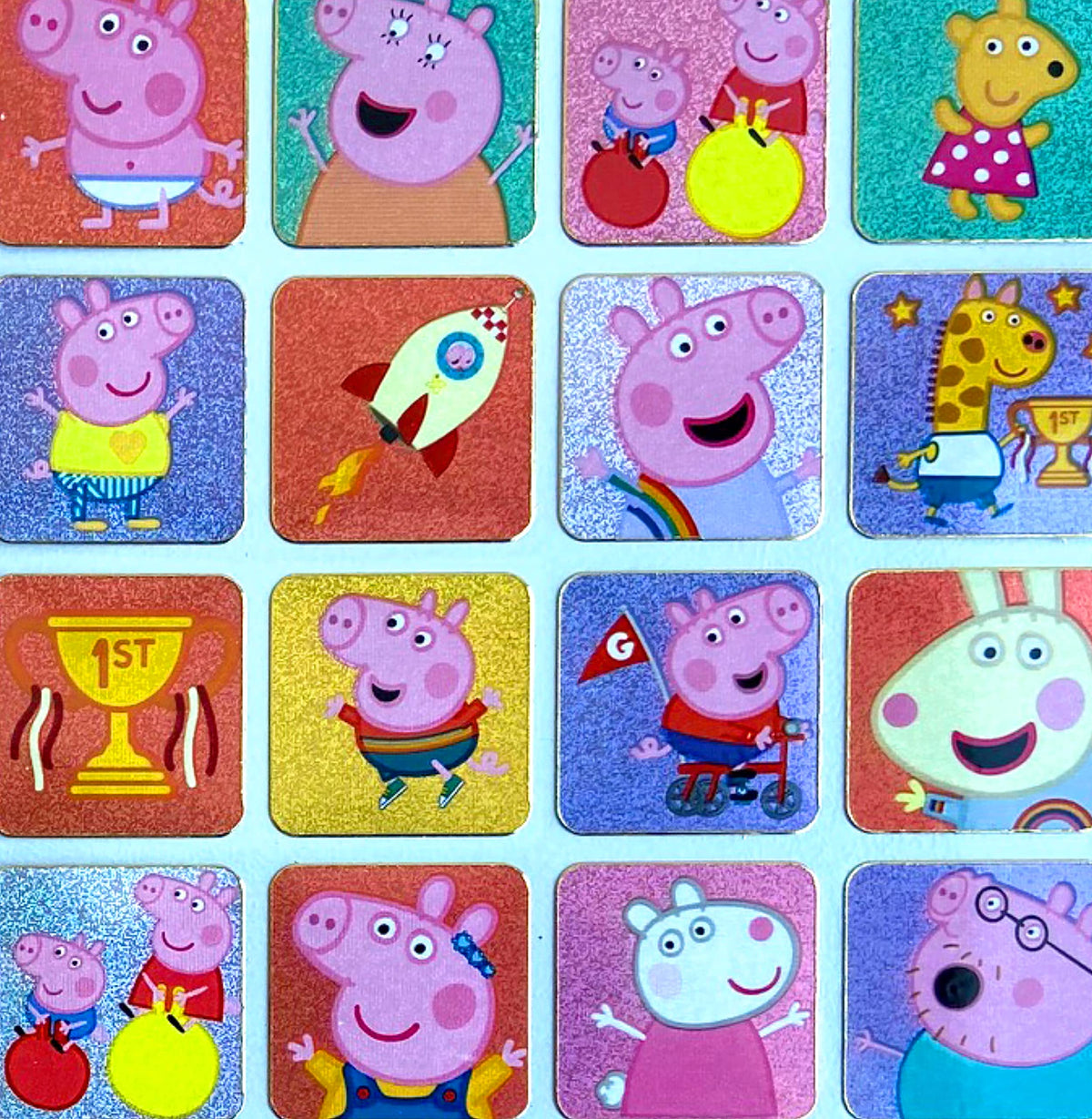 Paper Projects 01.70.30.022 Peppa Pig - Tabla de recompensas de Entrenamiento para Orinal e Inodoro y 56 Pegatinas Brillantes, Rosa