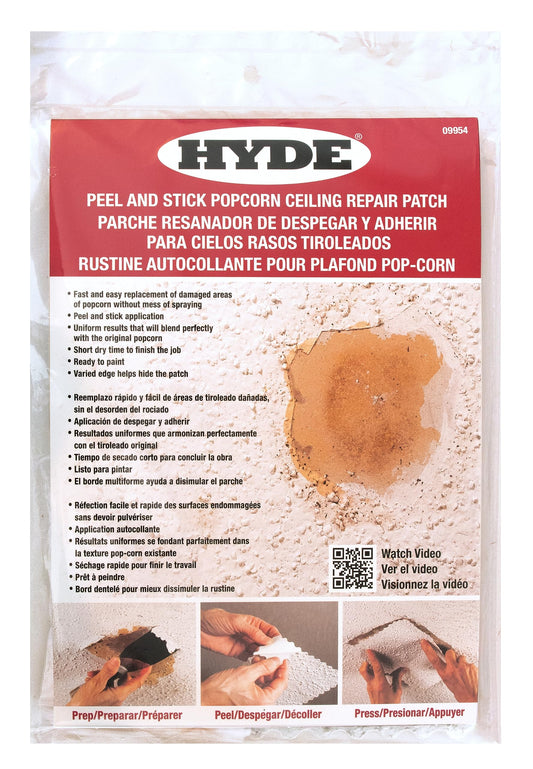 Hyde 09954 - Kit de reparación de techo para palomitas de maíz, color