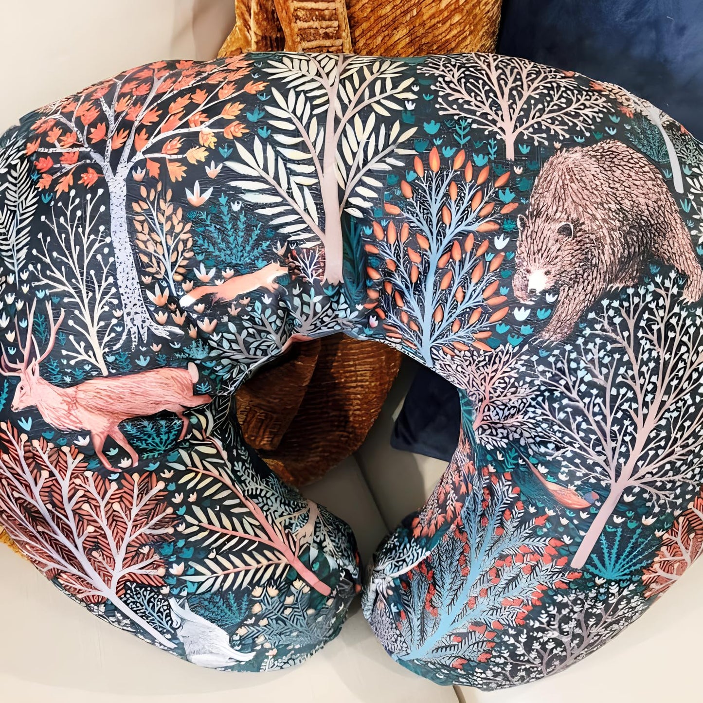 Fundas elásticas de almohada de lactancia ultra suaves para lactancia materna para bebés y niñas, funda de almohada de alimentación se adapta a almohadas de apoyo estándar para bebés, posicionadores, funda de almohada de lactancia