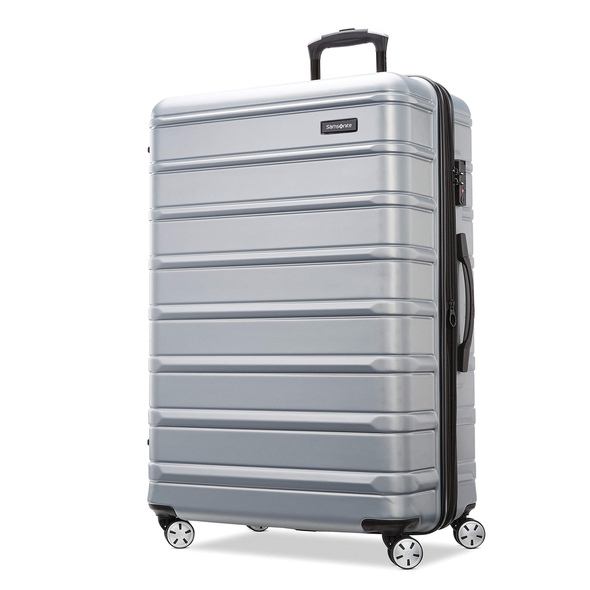 Equipaje Expandible Samsonite Plateado Omni 2 con Ruedas Giratorias, Juego de 3 Piezas