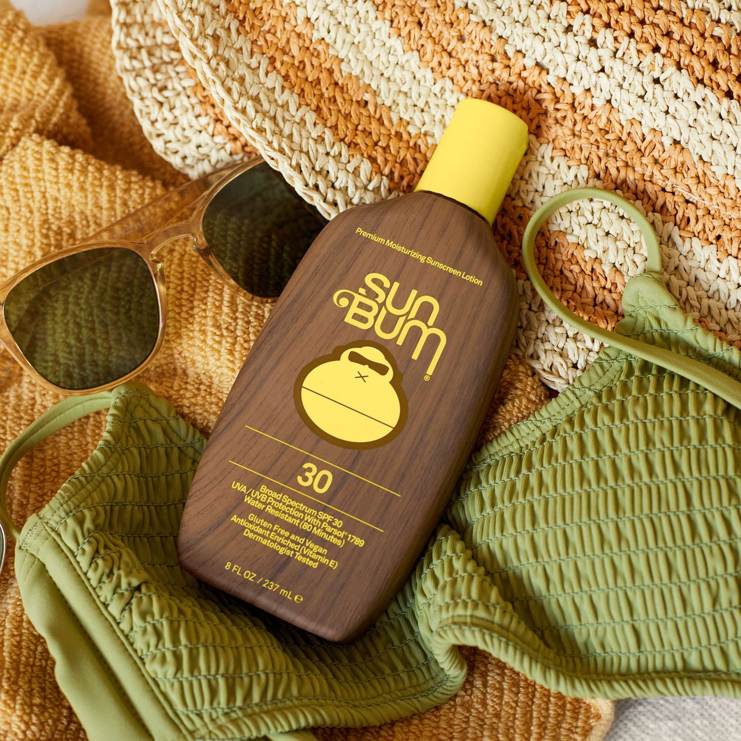 Loción Protector Solar Sun Bum SPF 30 Hidratante 8 Onzas