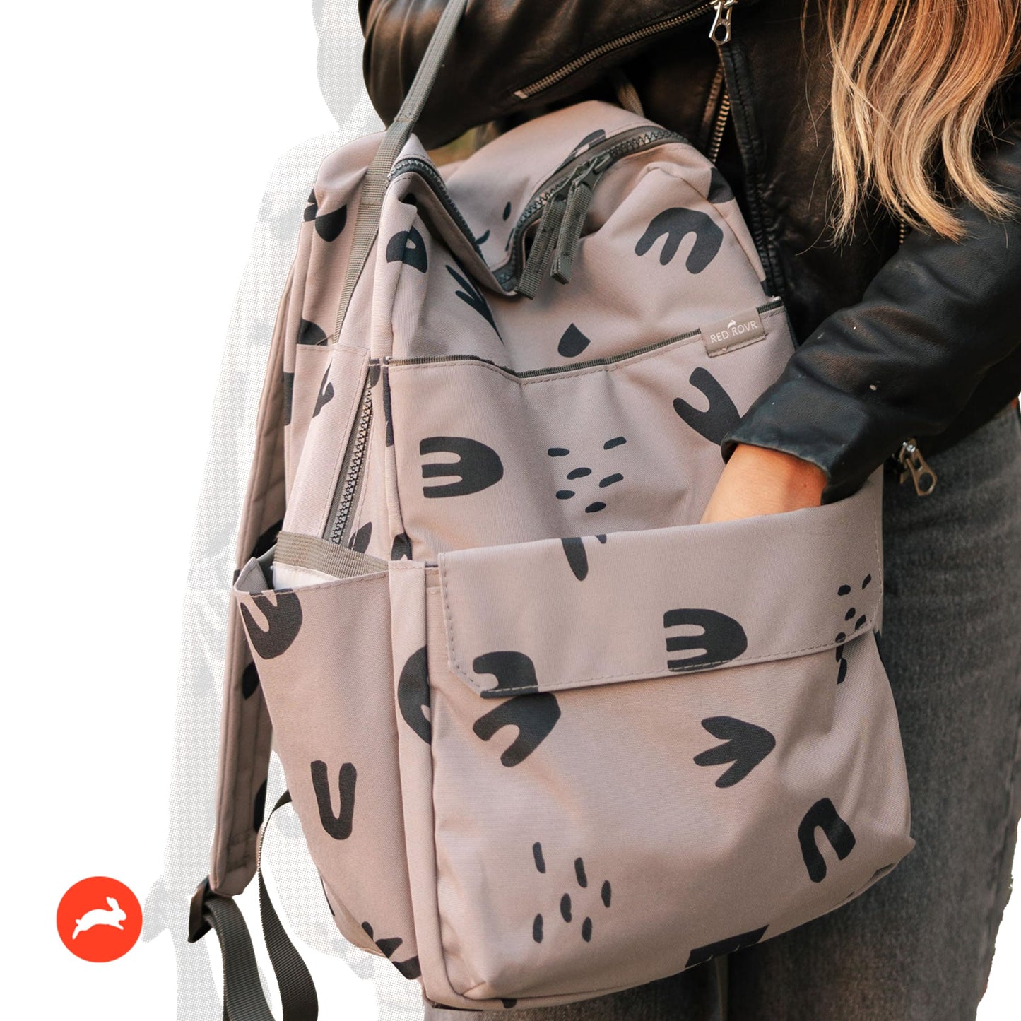 RED ROVR - Mochila Roo, Trufa Doodle, Mochila ligera e informal para humanos