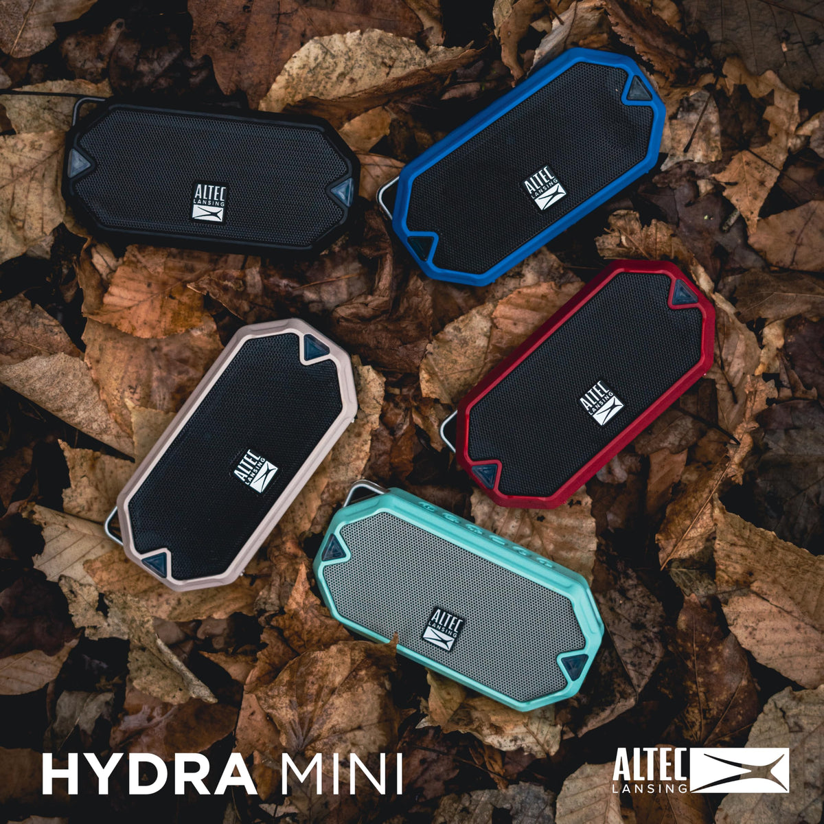 Altavoz Inalámbrico Altec Lansing Negro Recargable e Impermeable IP67 Compacto