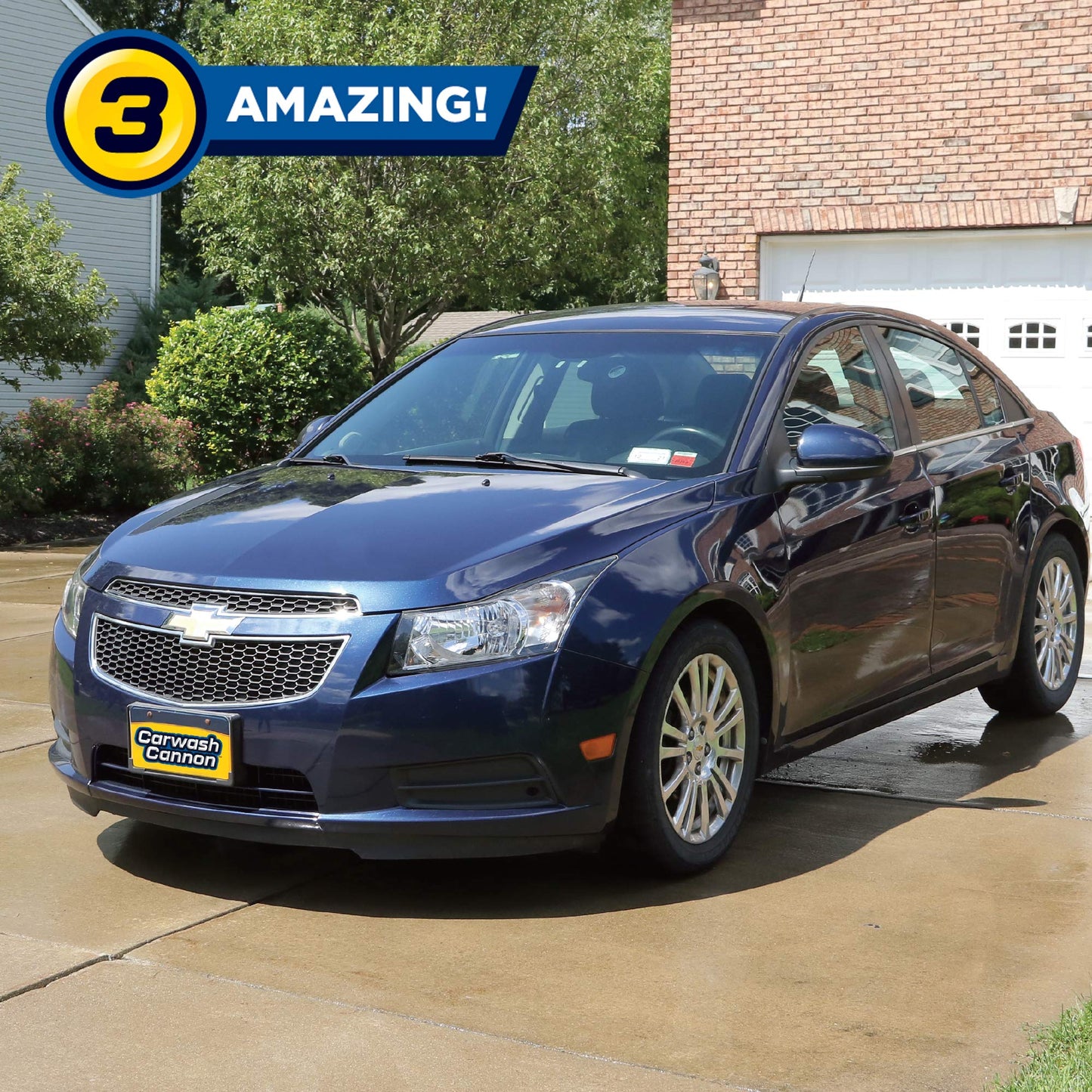 Pistola de Espuma Ontel Carwash Verde con 5 Ajustes de Pulverización