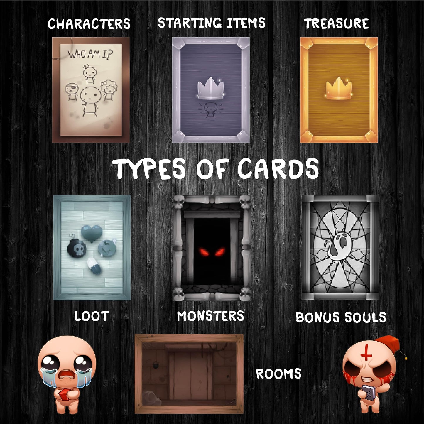 Juego de Cartas Studio71 The Binding of Isaac: Four Souls Ultimate Collection inglés para Adolescentes y Adultos