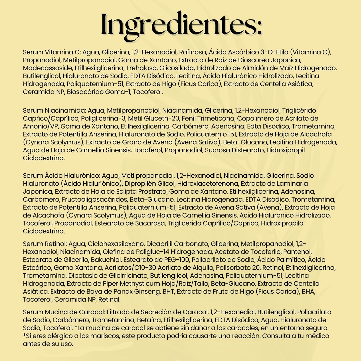 Sqin Luxiena Kit de Cuidado Facial Coreano con 5 Serums + Oil Roller: Vitamina C, Retinol, Ácido Hialurónico, Niacinamida y Baba de Caracol. Hidratación Profunda, Antiarrugas, Antimanchas, Mejora la textura y Luminosidad. Skincare Coreano