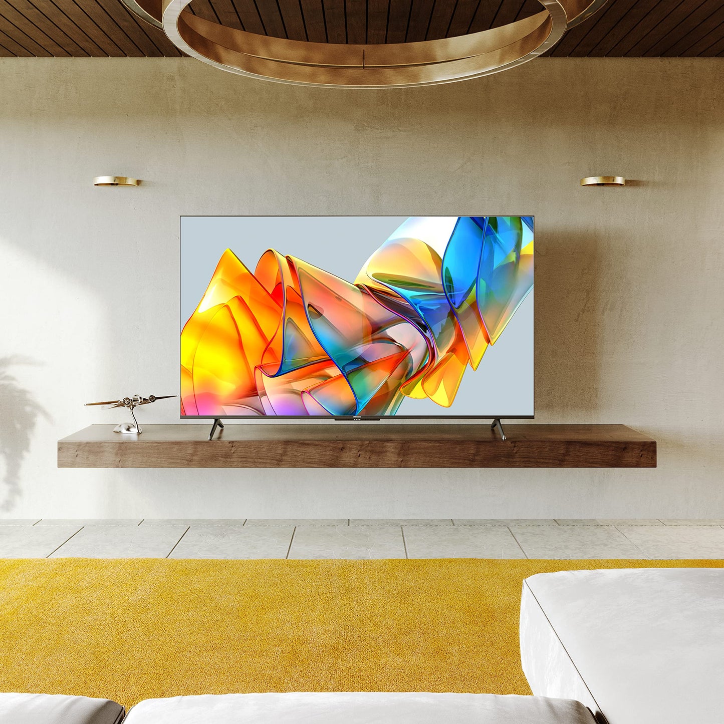 Hisense-Pantalla Mini-Led 4K 65" de 65U6K de Google TV