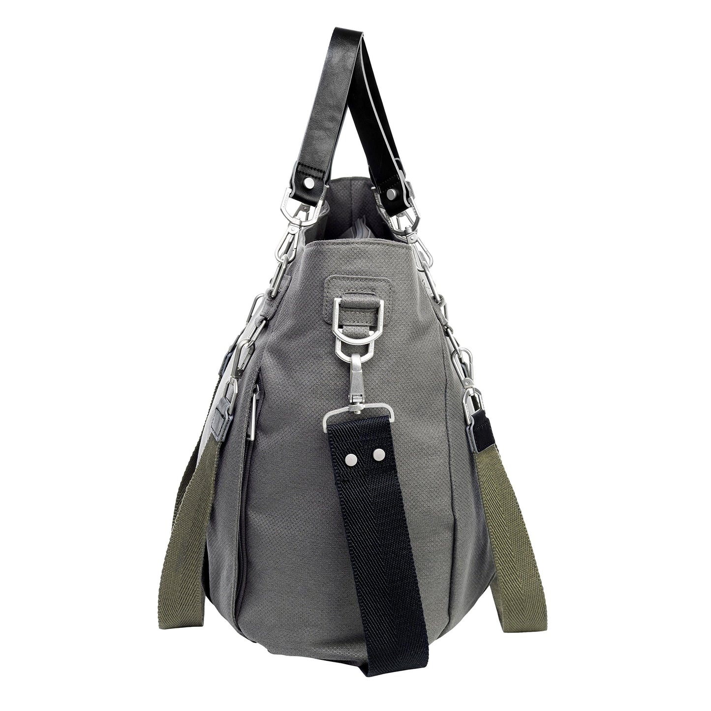 Lassig Lassig Green Label Mix 'n Match - Bolso para pañales, color gris