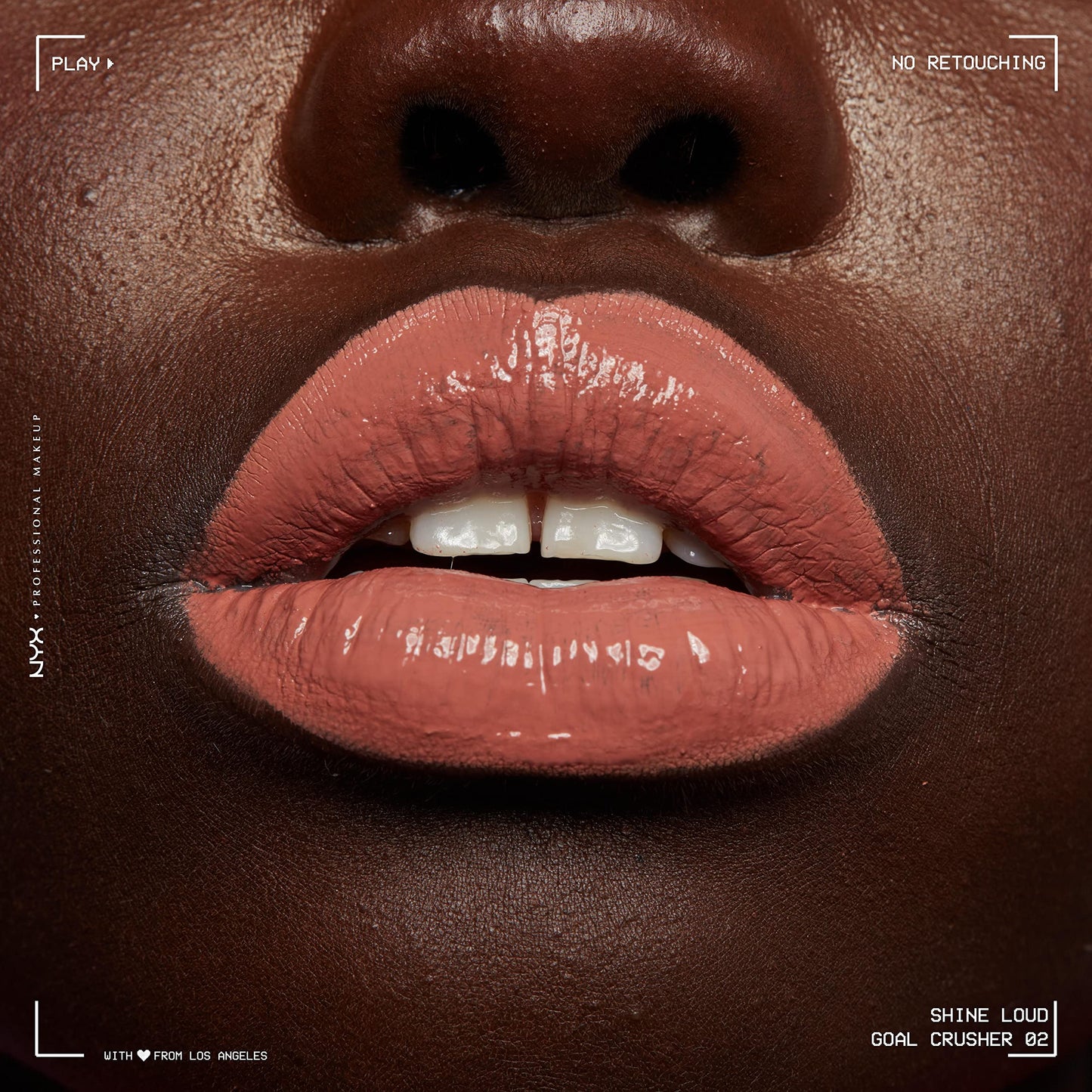 NYX Professional Makeup, Shine Loud, Labial Líquido Larga Duración, Goal Crusher