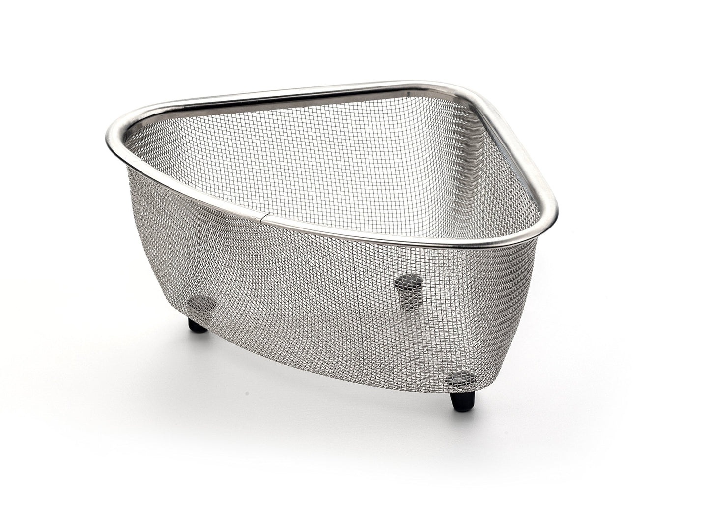 Colador de Malla RSVP International Endurance Acero Inoxidable Cesta Pequeña para Fregadero