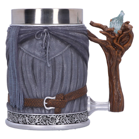 Tankard Nemesis Now Gris de Resina 15,5 cm Gandalf The Grey para Fans de El Señor de los Anillos