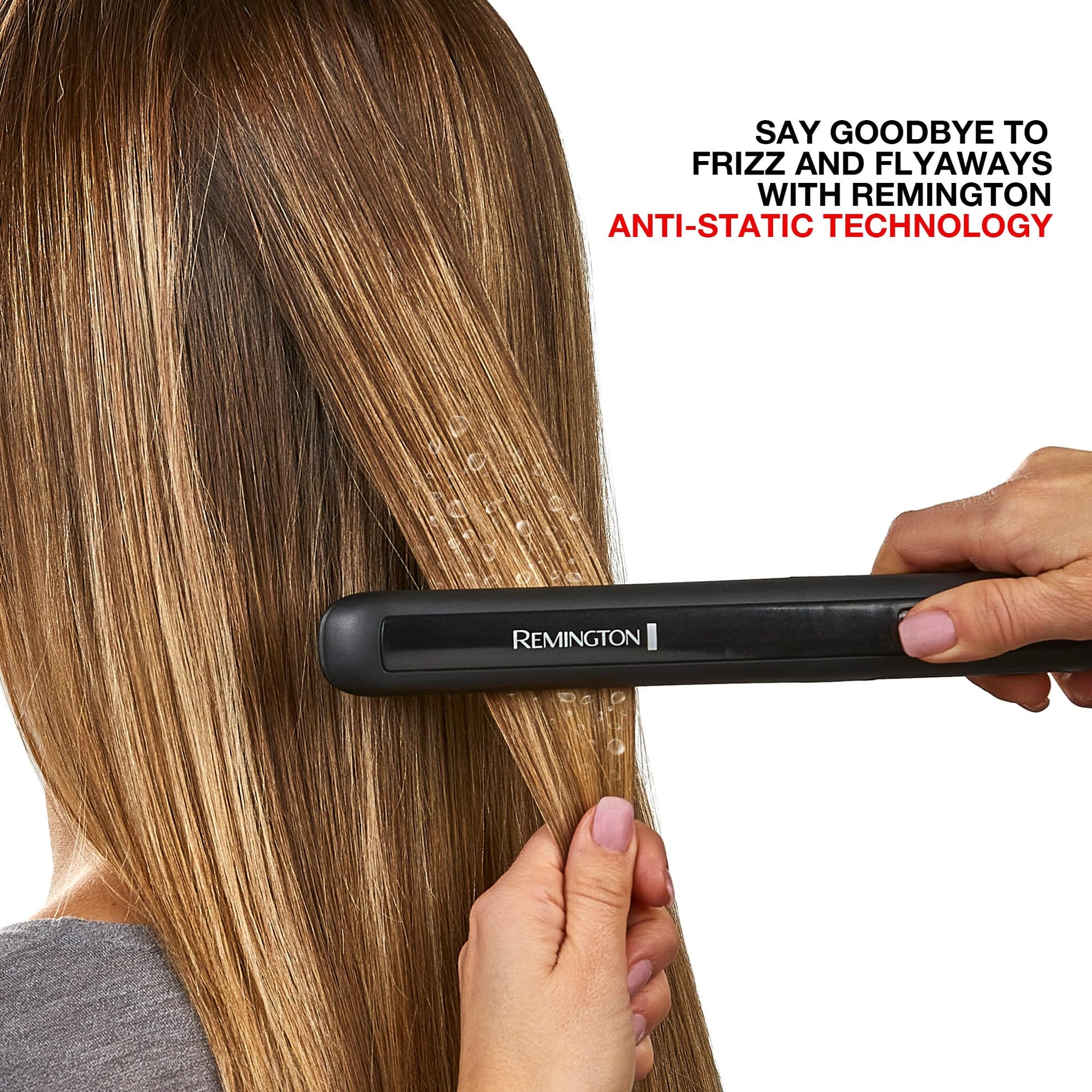 Plancha de Pelo Remington Púrpura Cerámica Antiestática Digital