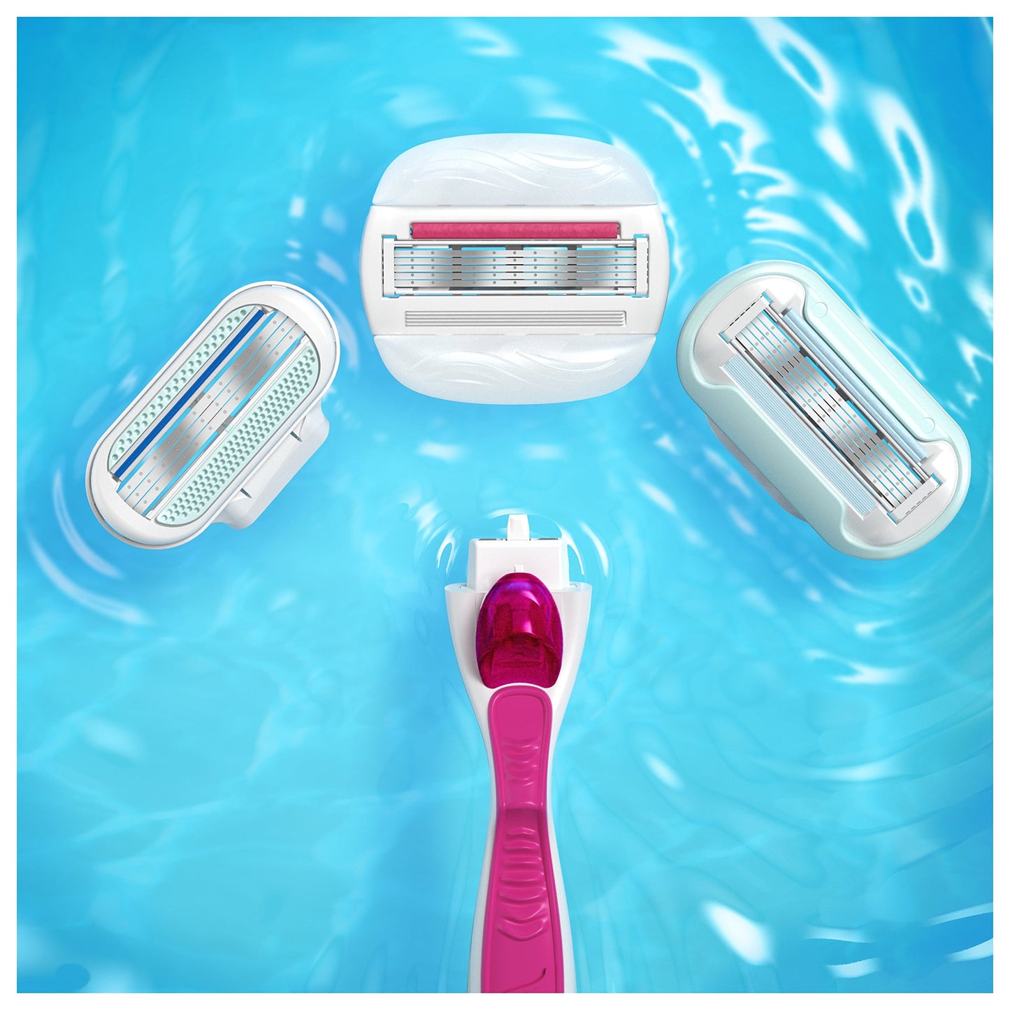 Venus ComfortGlide with Olay Sugarberry Women's Razor Blades - 6 Refills