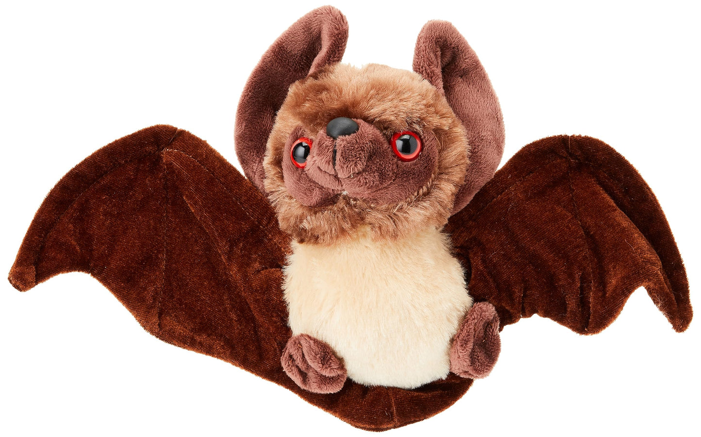 Peluche Murciélago Wild Republic Negro HUG'EMS 7 Pulgadas para Niños
