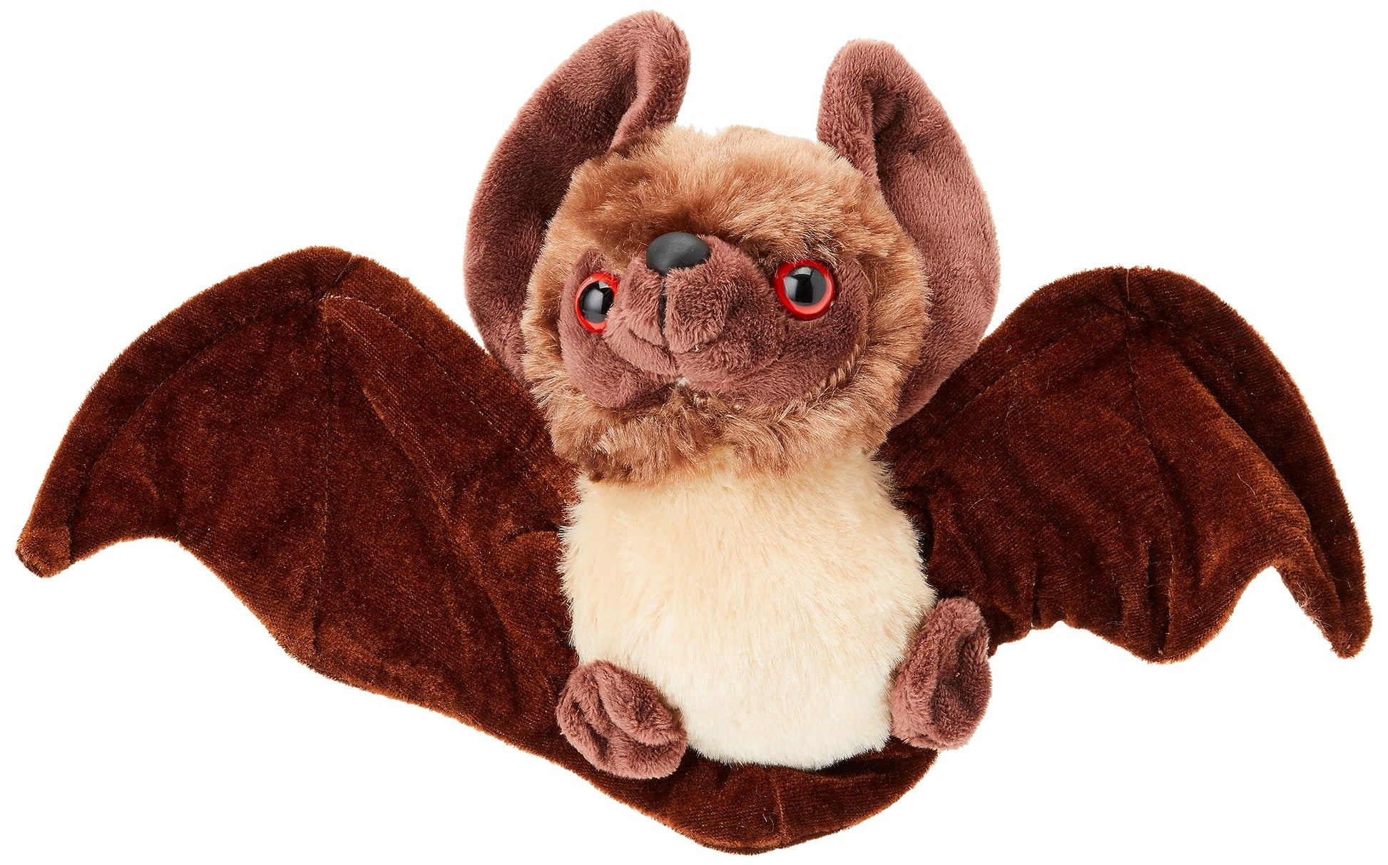Peluche Murciélago Wild Republic Negro HUG'EMS 7 Pulgadas para Niños