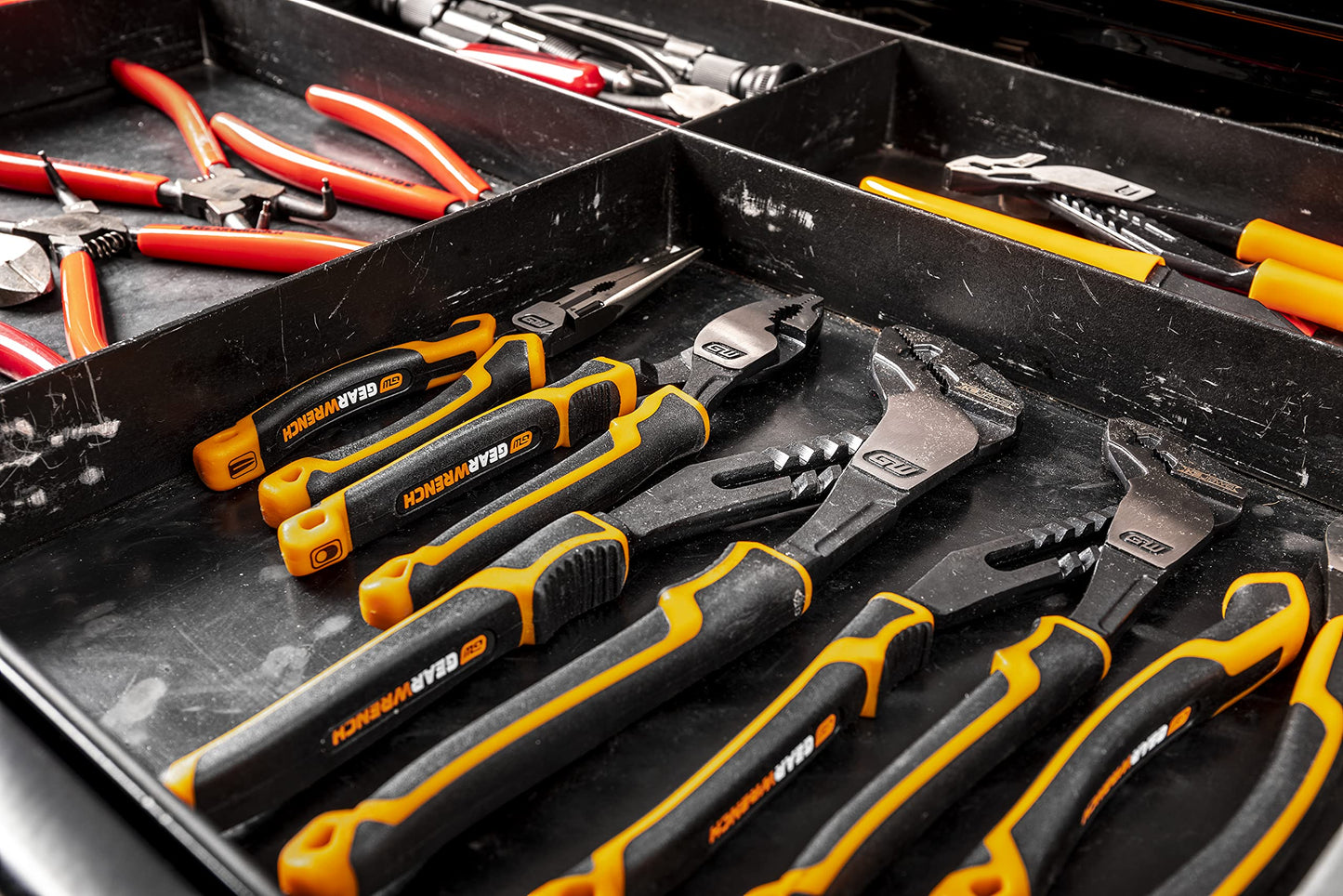 GEARWRENCH 82174C - Alicates de doble material Pitbull de 6 pulgadas