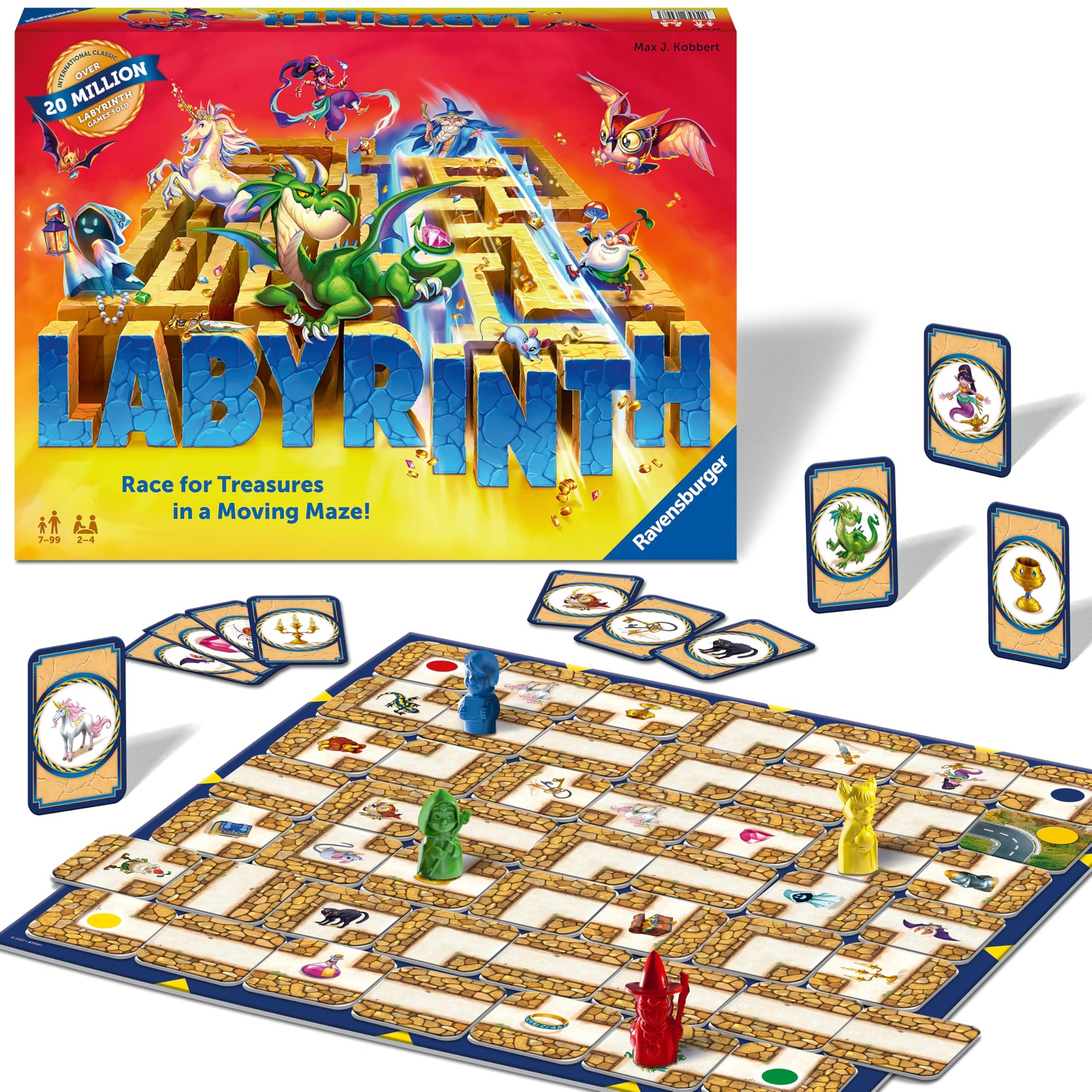 Juego de Mesa Ravensburger Labyrinth Fascinante para Toda la Familia