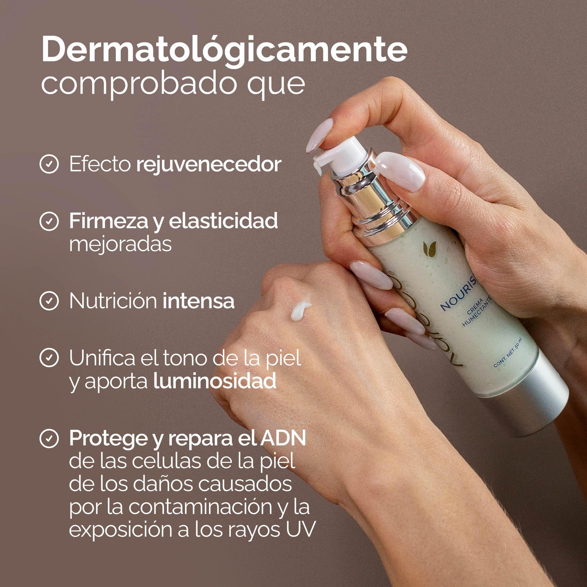 KareCo NOURISH Crema Hidratante Facial | Resveratrol y Acido Hialuronico |Hidrata profundamente y rejuvenece tu pie | combatiendo el envejecimiento prematuro y mejorando la elasticidad | skin care