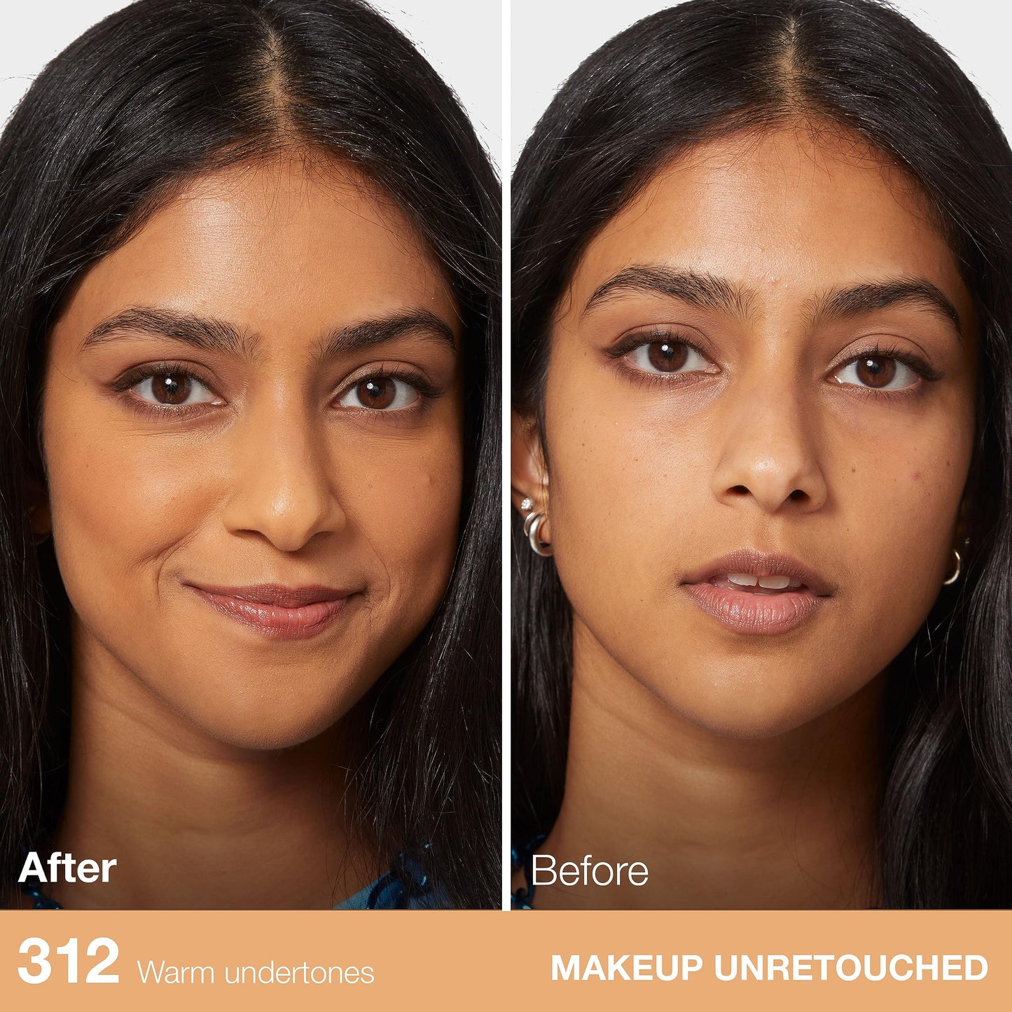 Maquillaje Maybelline Fit Me mate + base líquida sin poros, 312 GOLDEN, 1 caja