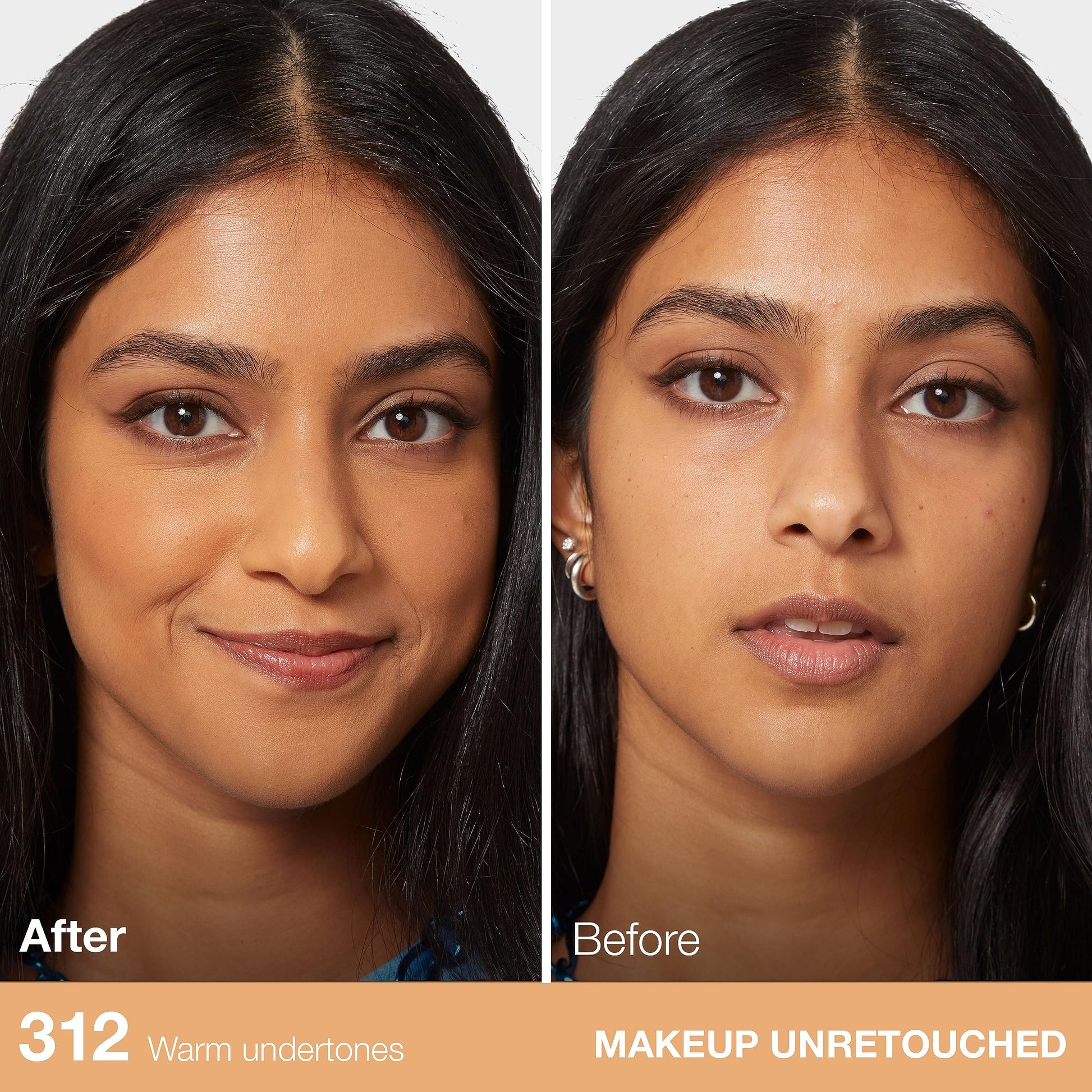 Maquillaje Maybelline Fit Me mate + base líquida sin poros, 312 GOLDEN, 1 caja