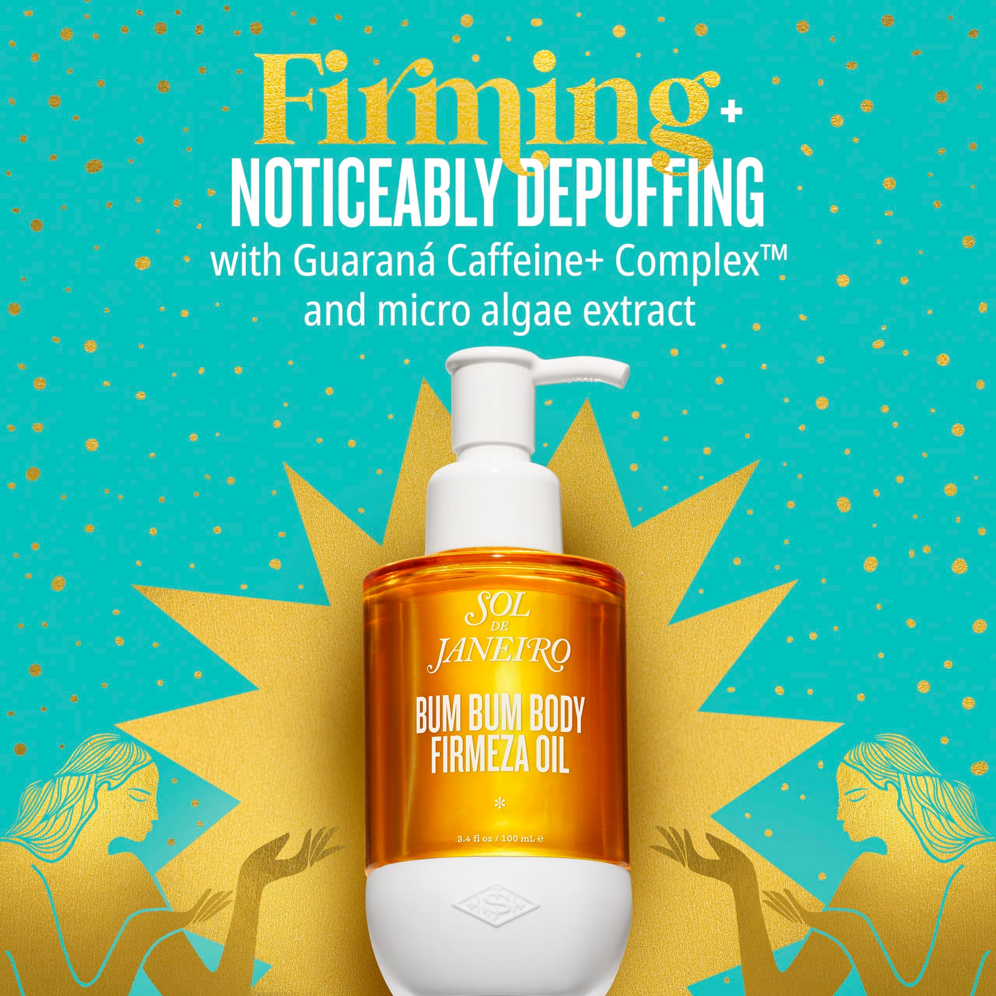 Sol De Janeiro Sol De Janeiro de Sol De Janeiro, Aceite Corporal Bum Bum Firmeza -100ml/3.4oz