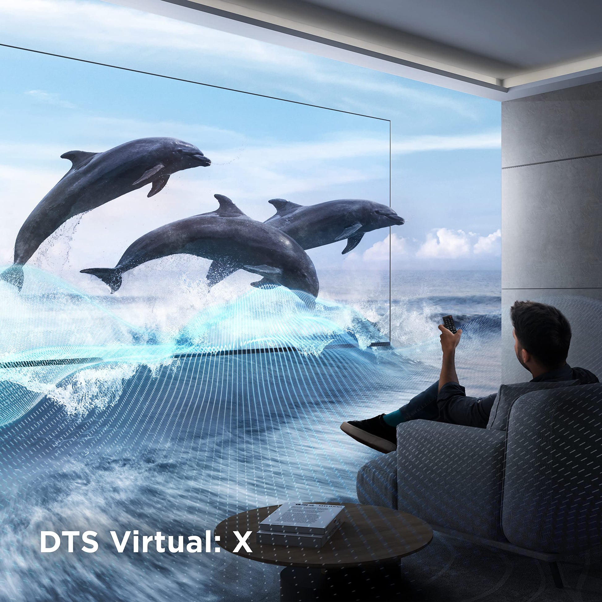 Barra de Sonido TCL 2.1 Canales con Subwoofer Inalámbrico Negro y Dolby Audio