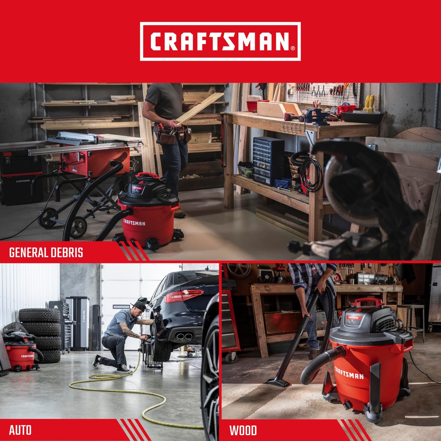 Bolsas de Polvo Craftsman Adaptables