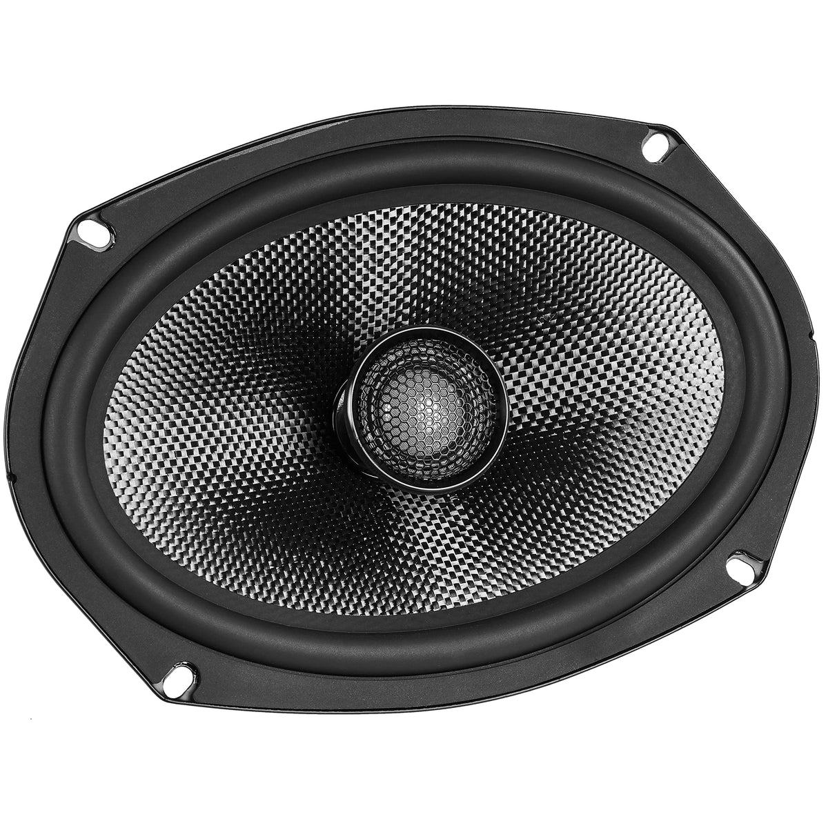 Bocinas para Auto NVX XSP692 6x9 Negras con Tweeters de Domo de Seda de 1 Pulgada Coaxiales de 2 Vías para Coche o Camión