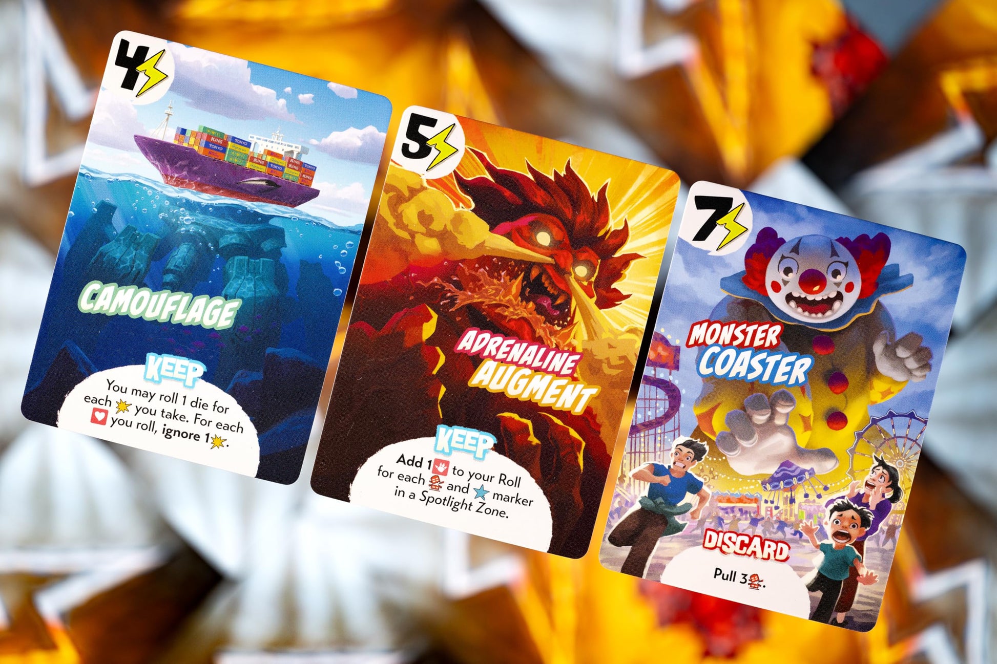 IELLO: King of Tokyo: Duel - Juego de Mesa para Dos Jugadores, Divertido y táctico, Juego de Dados de Monster Clash, Estrategia clásica, Edad Familiar a Partir de 8 años, 2 Jugadores, 20 Minutos