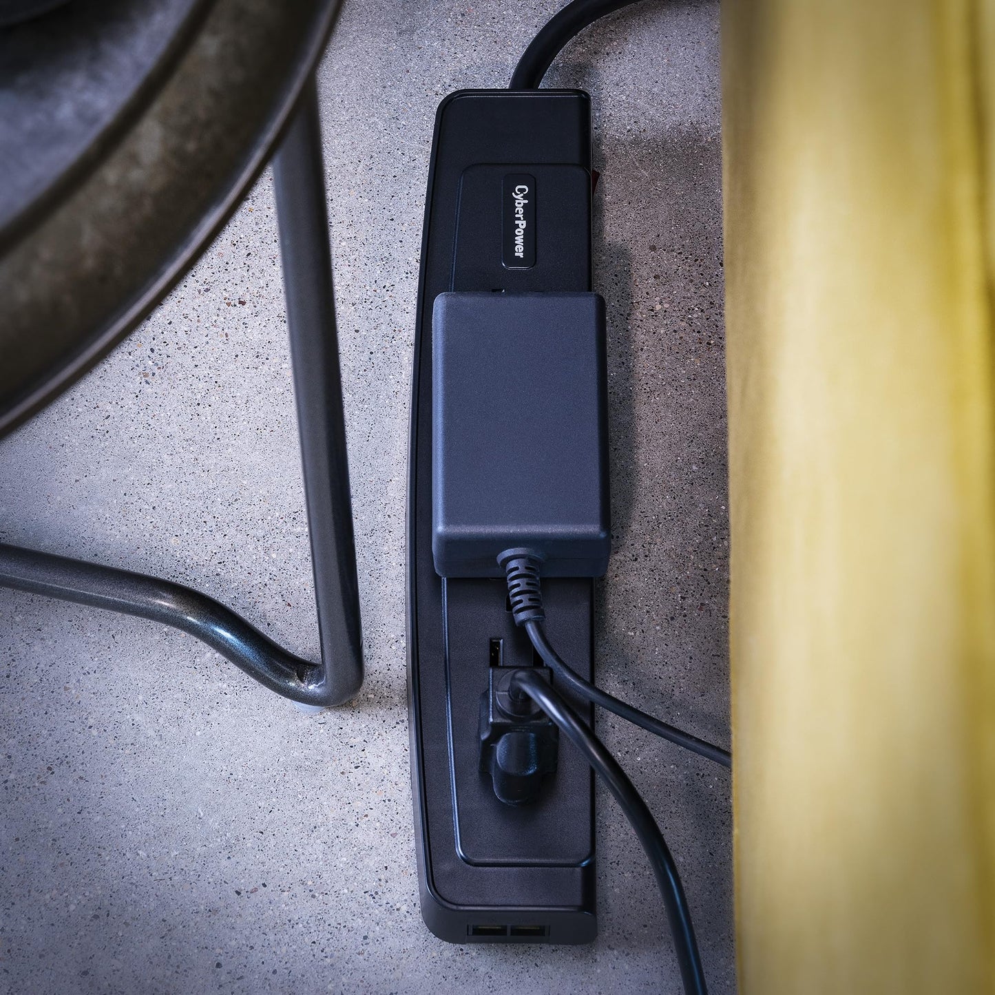 CyberPower CSP604T Professional Surge Protector, 1350J/125V, 6 Outlets, 4ft Power Cord