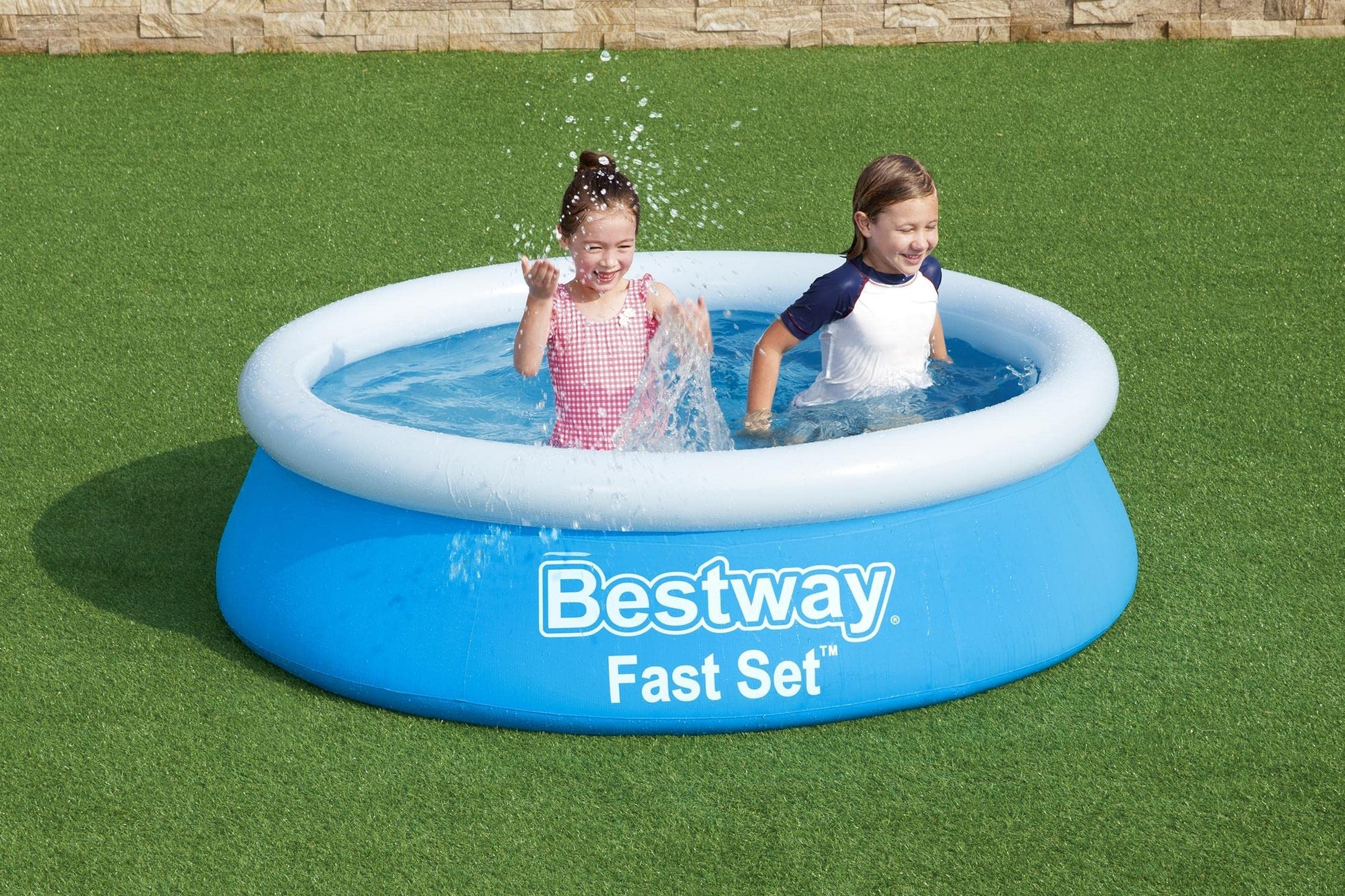Alberca Inflable Red Azul Fast Set, Medidas 1.83Mx51Cm (6'X20"), Capacidad 940 Lts