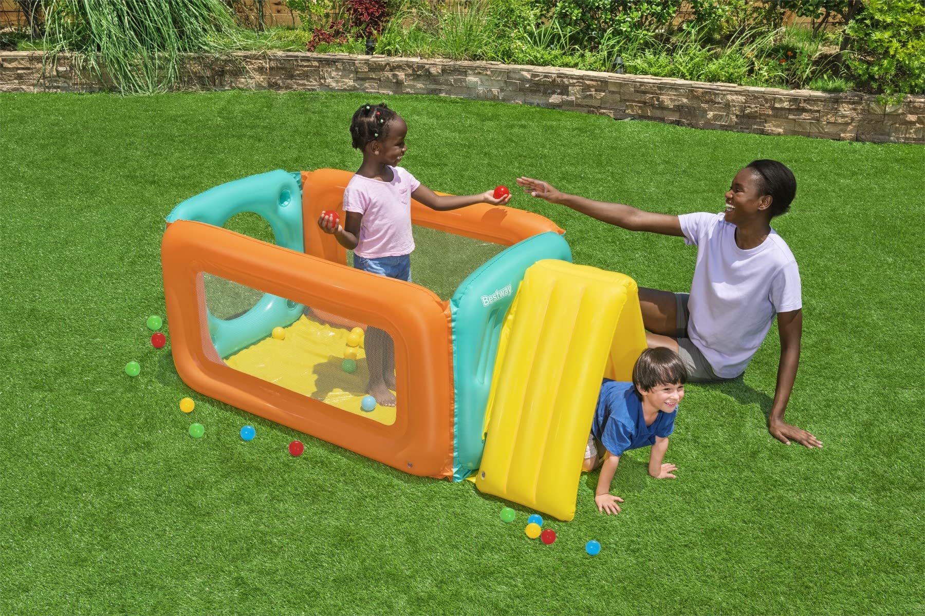 Bestway Alberca De Pelotas Juego Infantil Piscina con Pelotas Tunel