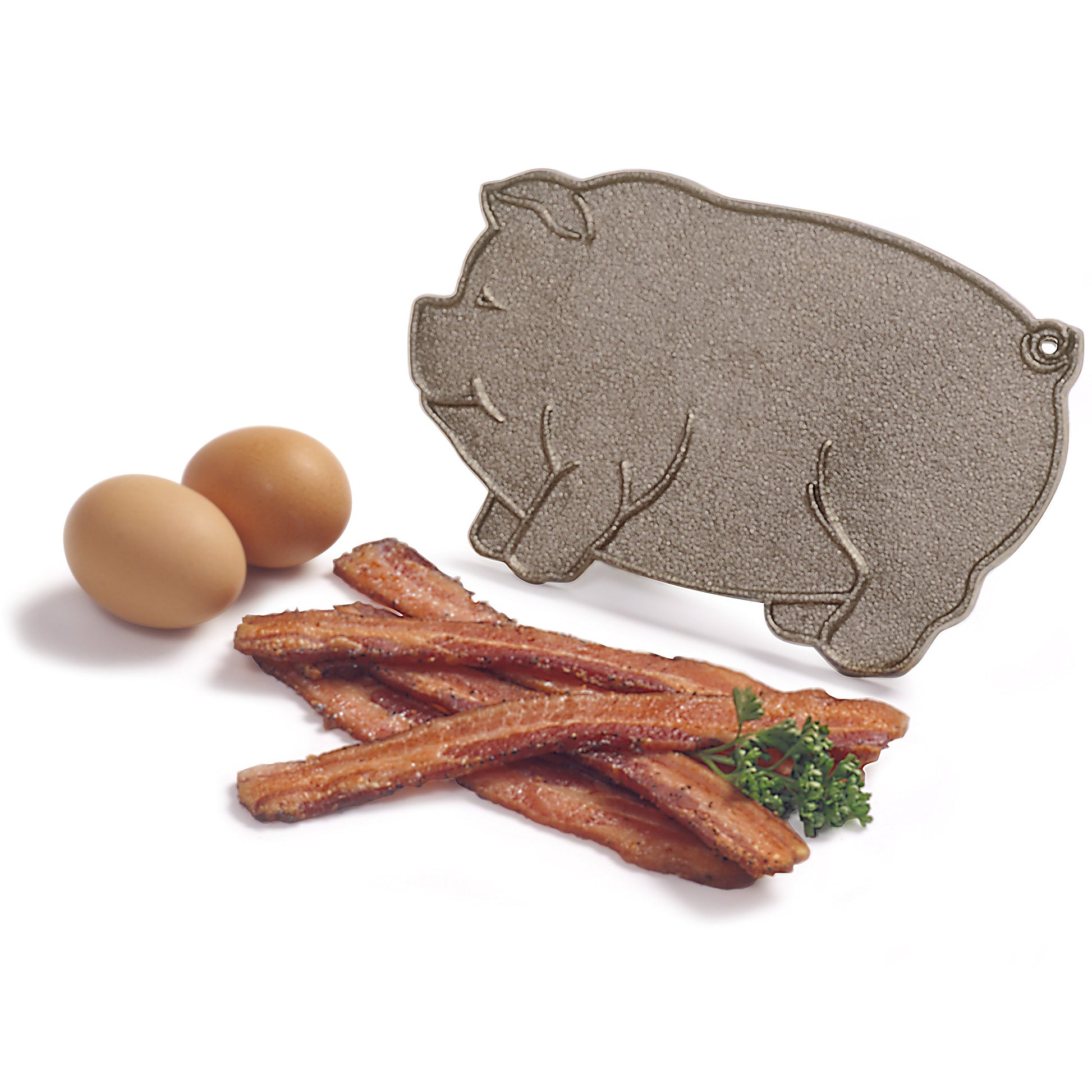 Prensa para Tocino Norpro Hierro Fundido con Mango de Madera