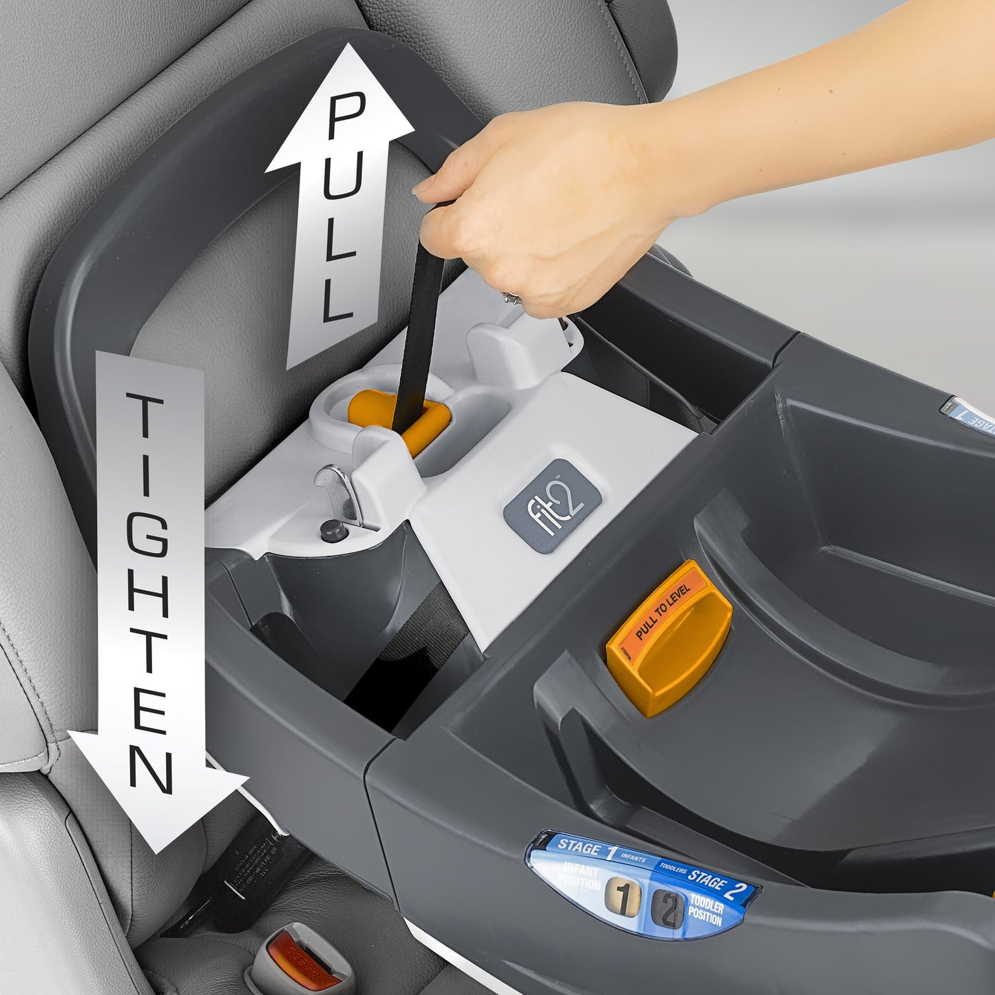 Chicco Fit2 - Asiento de coche para bebés y niños pequeños, Cienna