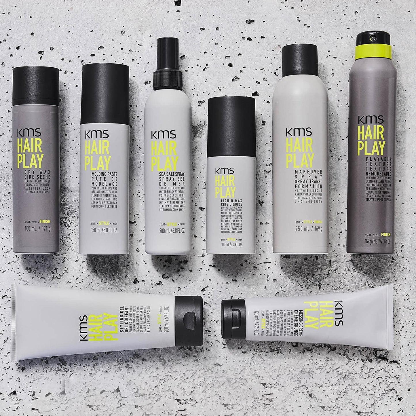 KMS HAIRPLAY Molding Paste Provides Texture, Natural Shine, Pliable Hold & Definition Unisex, 150 ml