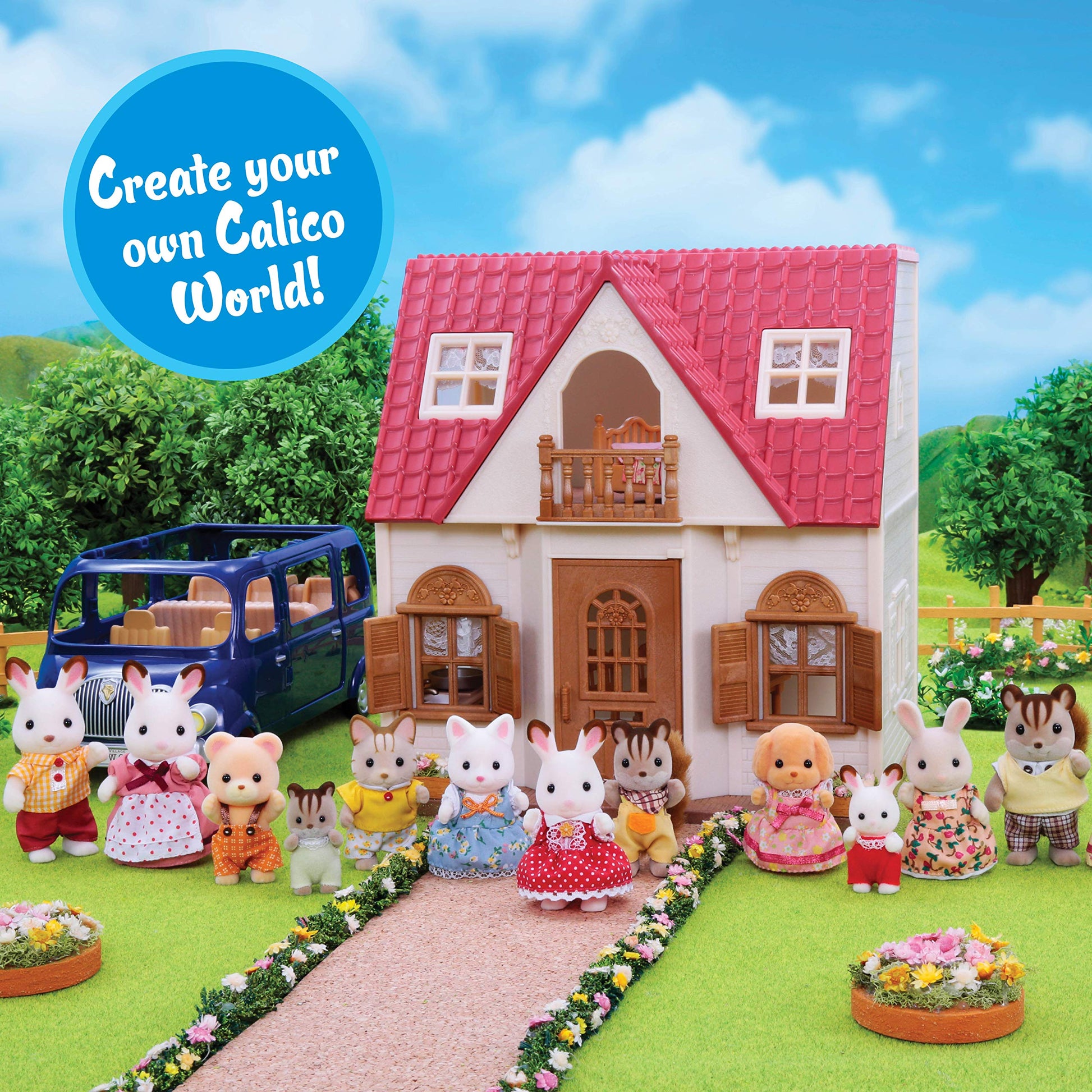 Calico Critters - Trillizos de ratones Malvavisco