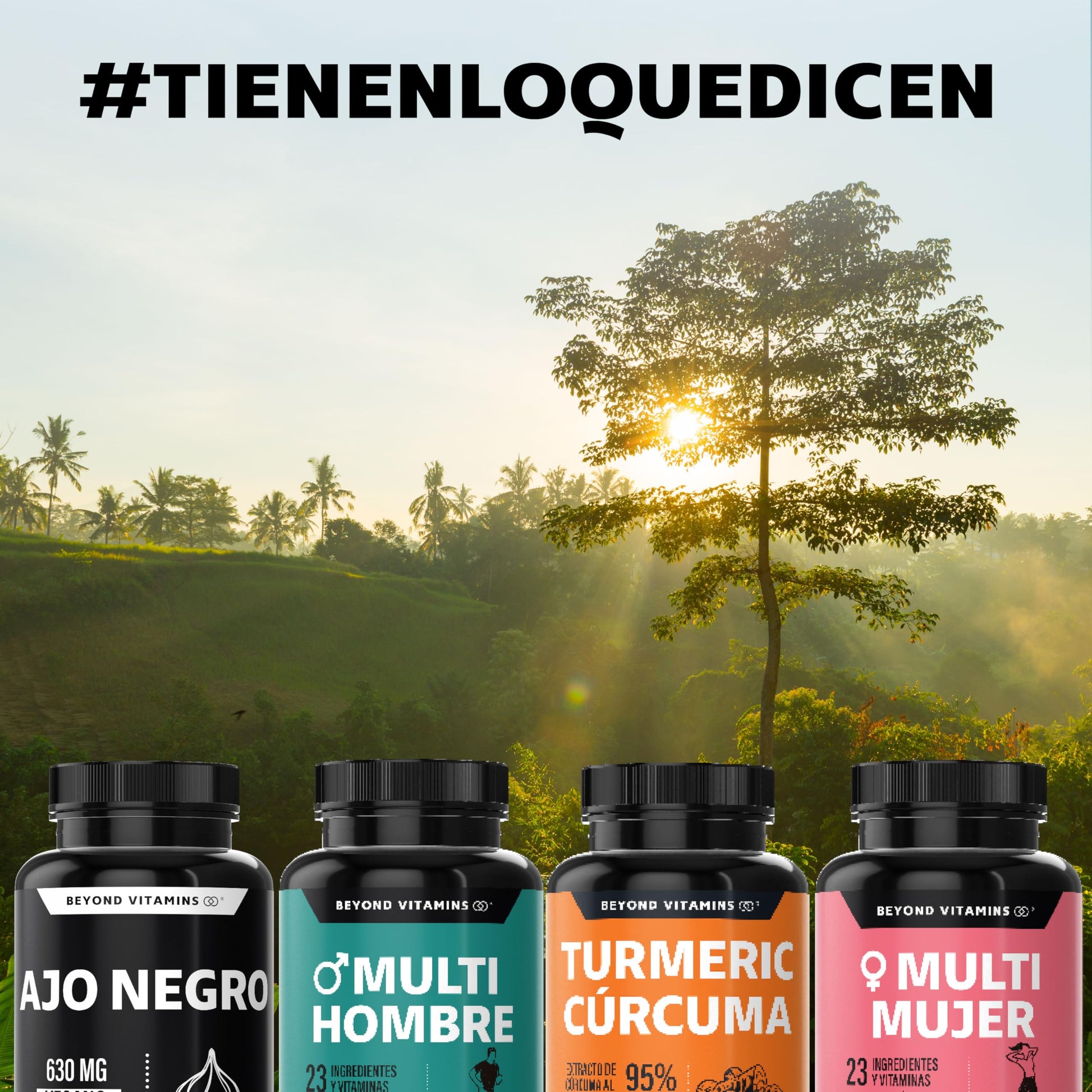 Beyond Vitamins | Ajo Negro 630mg, Cápsulas Veganas, Sin Conservantes, Sin Sabor. (60 Cápsulas)