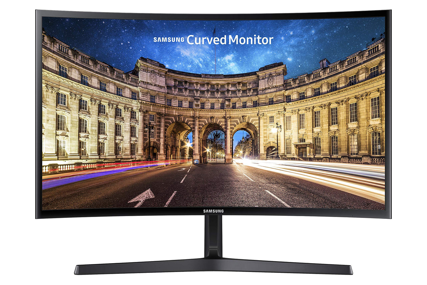 SAMSUNG LC24F396FHLXZX - Monitor con Panel Curvo 24", Super Delgado y Elegante, Experiencia de Juego Mejorada