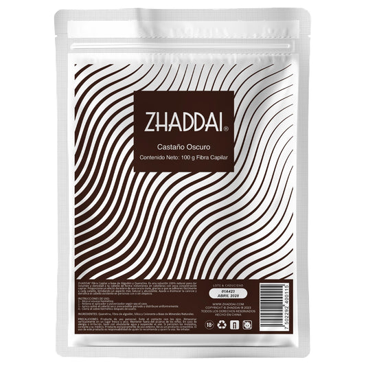 Fibras Capilares ZHADDAI® - 100% Natural. Cubre calvicie, disimula alopecia y densifica cabello. Aporta volumen y textura. ¡Voluminizador Instantáneo!
