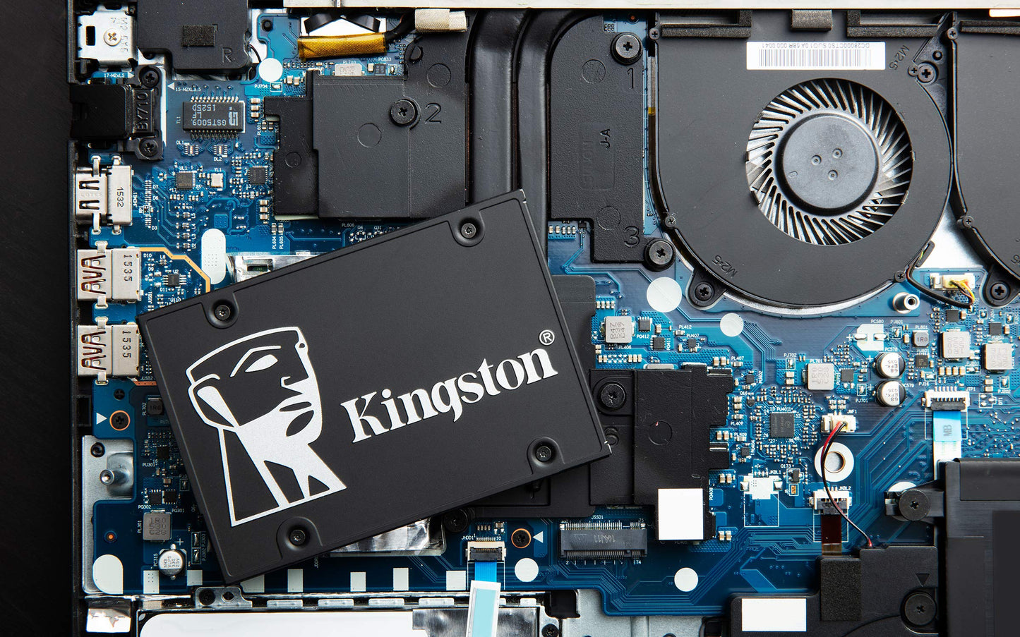 Kingston KC600 SSD SKC600/1024G interno SSD 2.5 pulgadas, SATA Rev 3.0, 3D TLC, XTS-AES cifrado de 256 bits