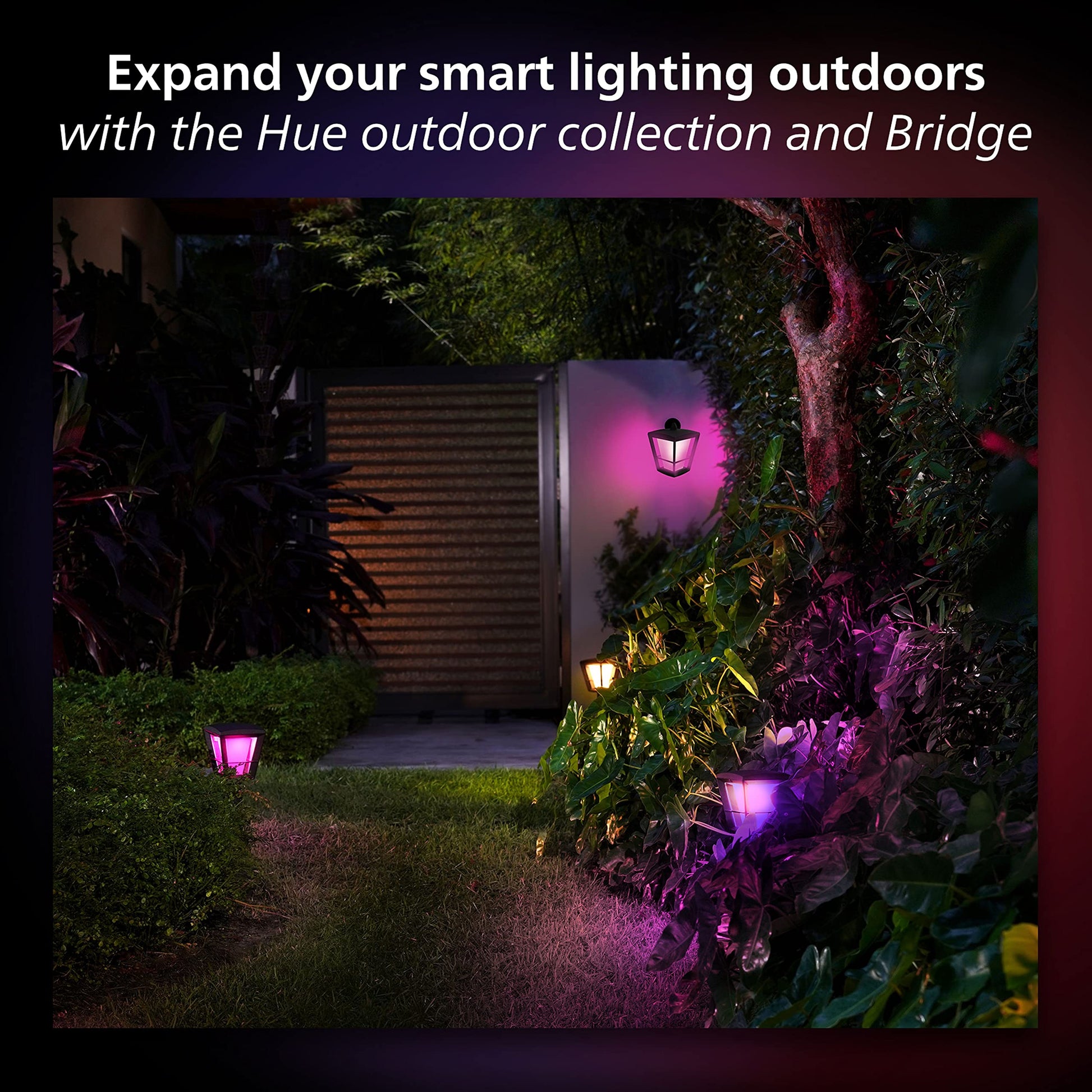 Philips Hue Sensor de Movimiento para Exteriores, Negro