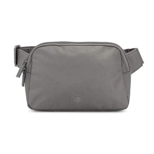Riñonera Parker Baby Co. Gris con Amplio Espacio para Mamás