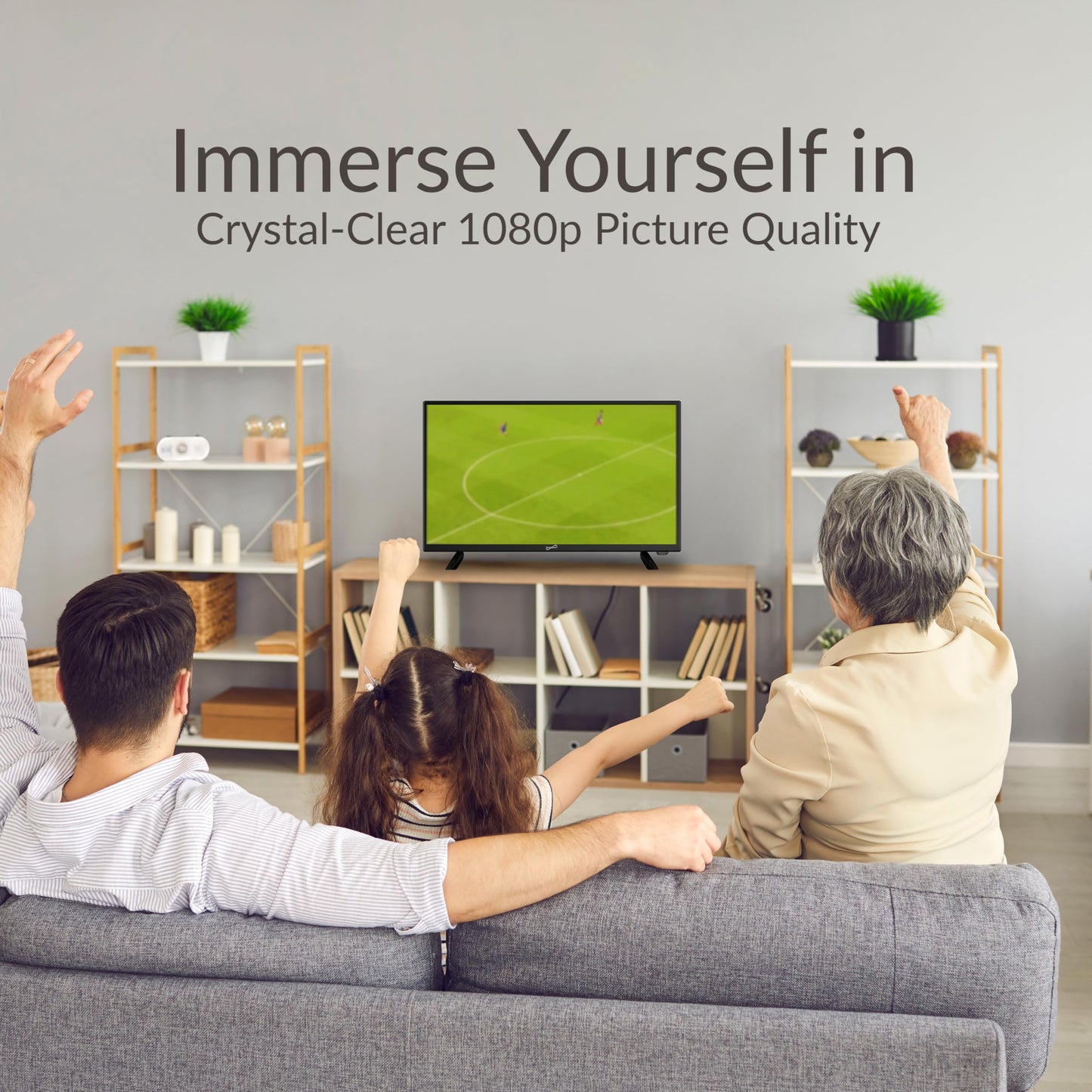 Televisor Supersonic Full HD Negro 61 cm (24")