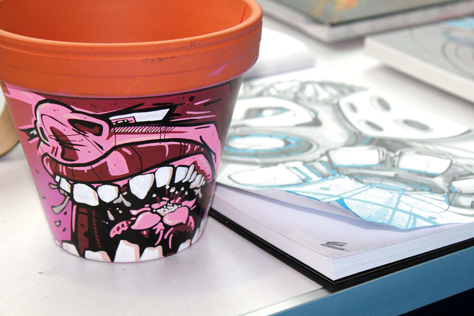 Marcador Acrílico Molotow ONE4ALL Negro 1.5 mm