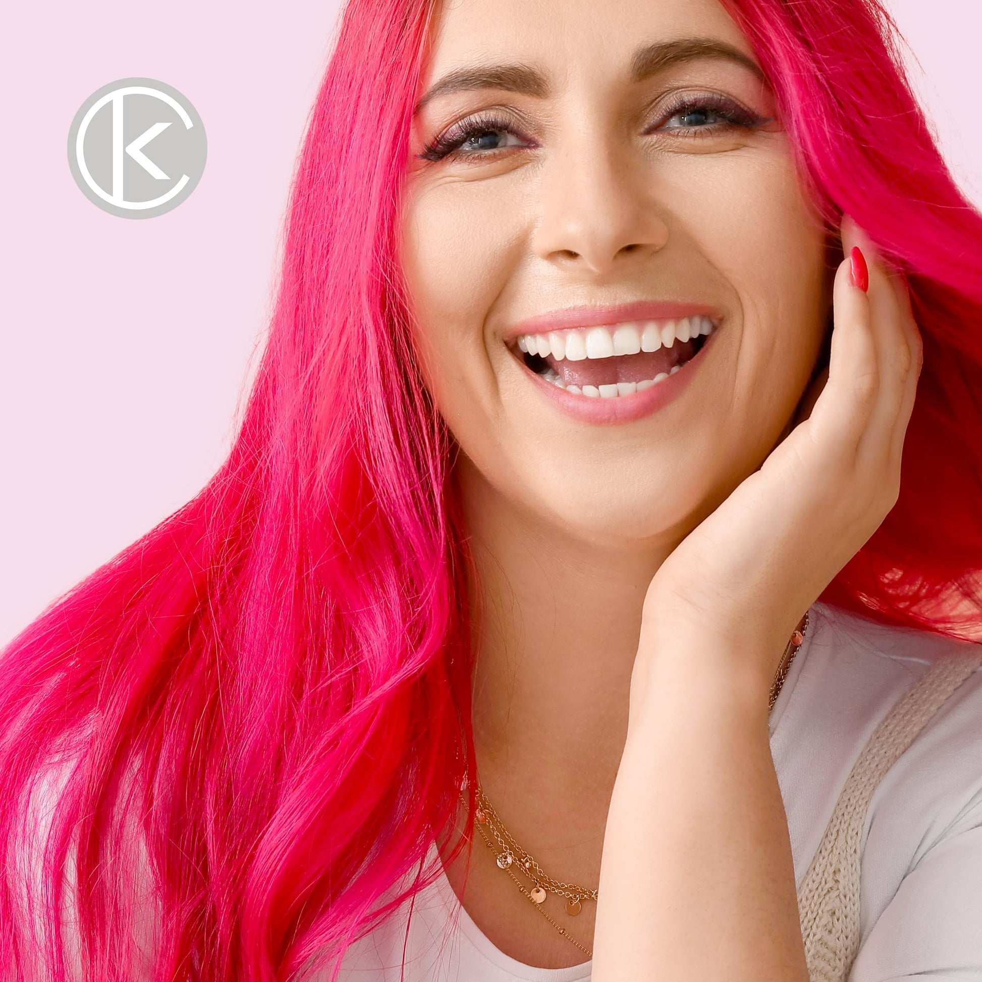 Acondicionador Keracolor rosa intenso Plus 12 onzas