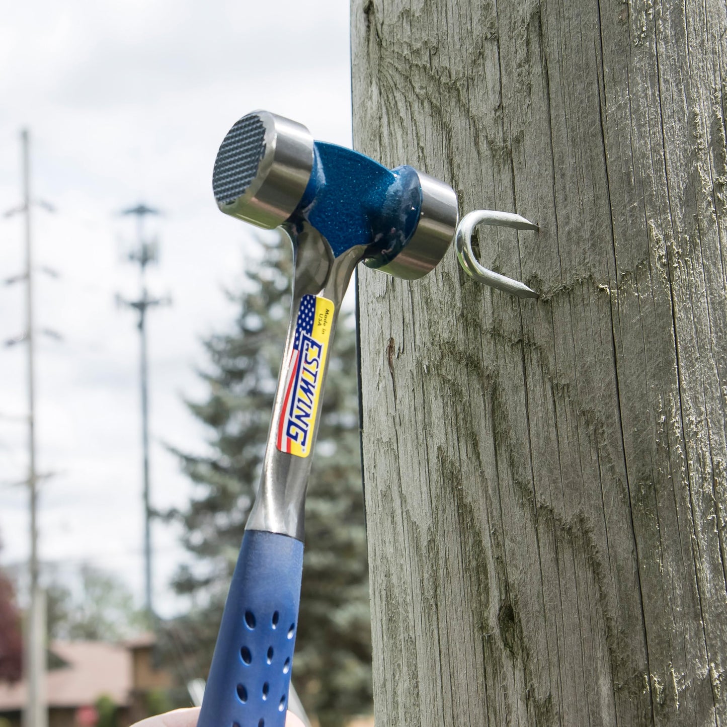 Martillo de Lineman Estwing Molida Azul
