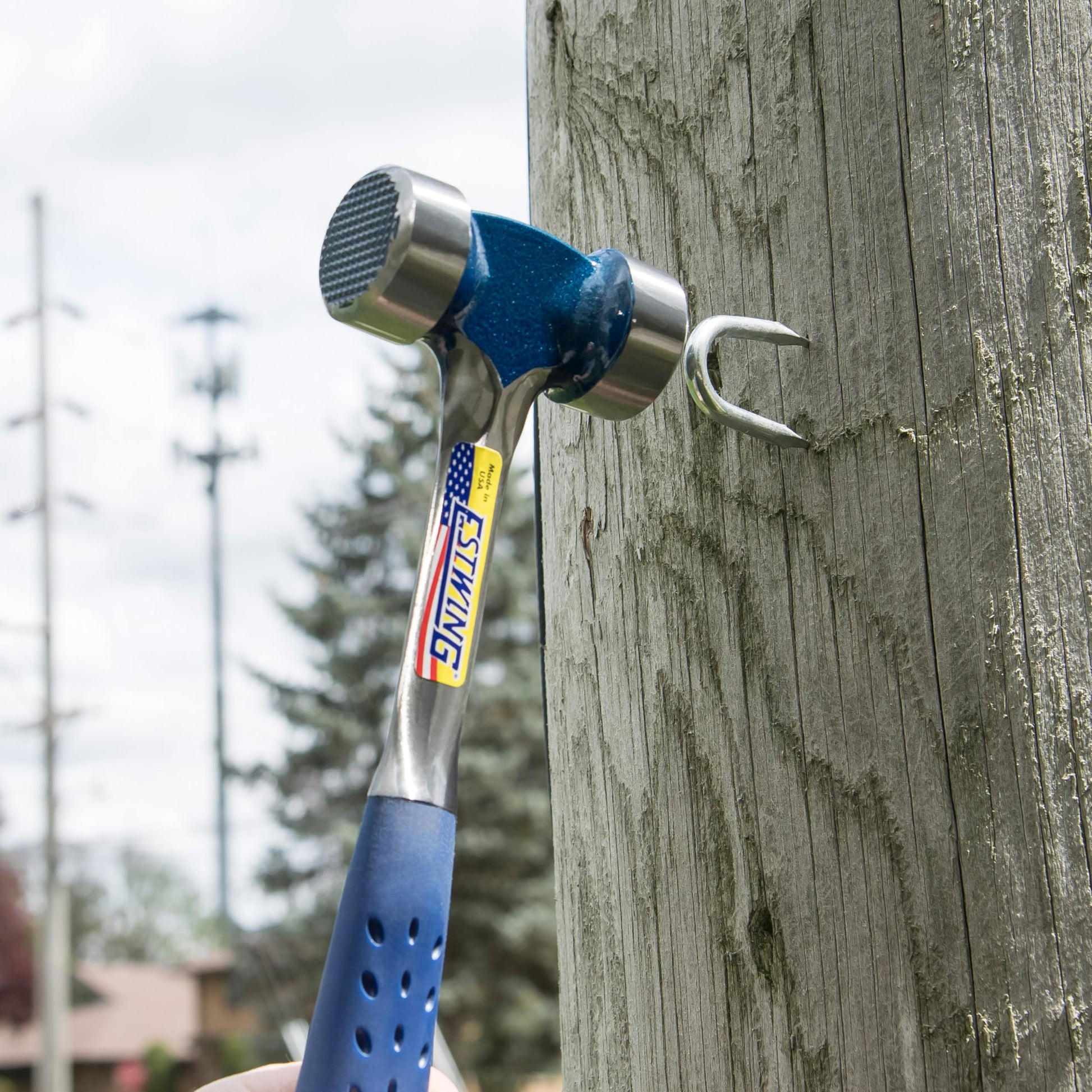 Martillo de Lineman Estwing Molida Azul