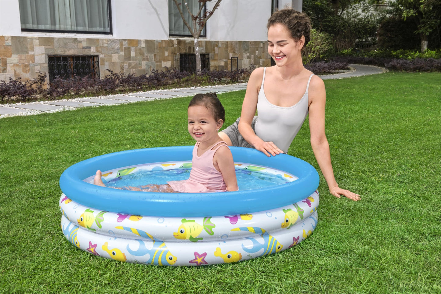 Piscina Infantil Ocean Life 100cm